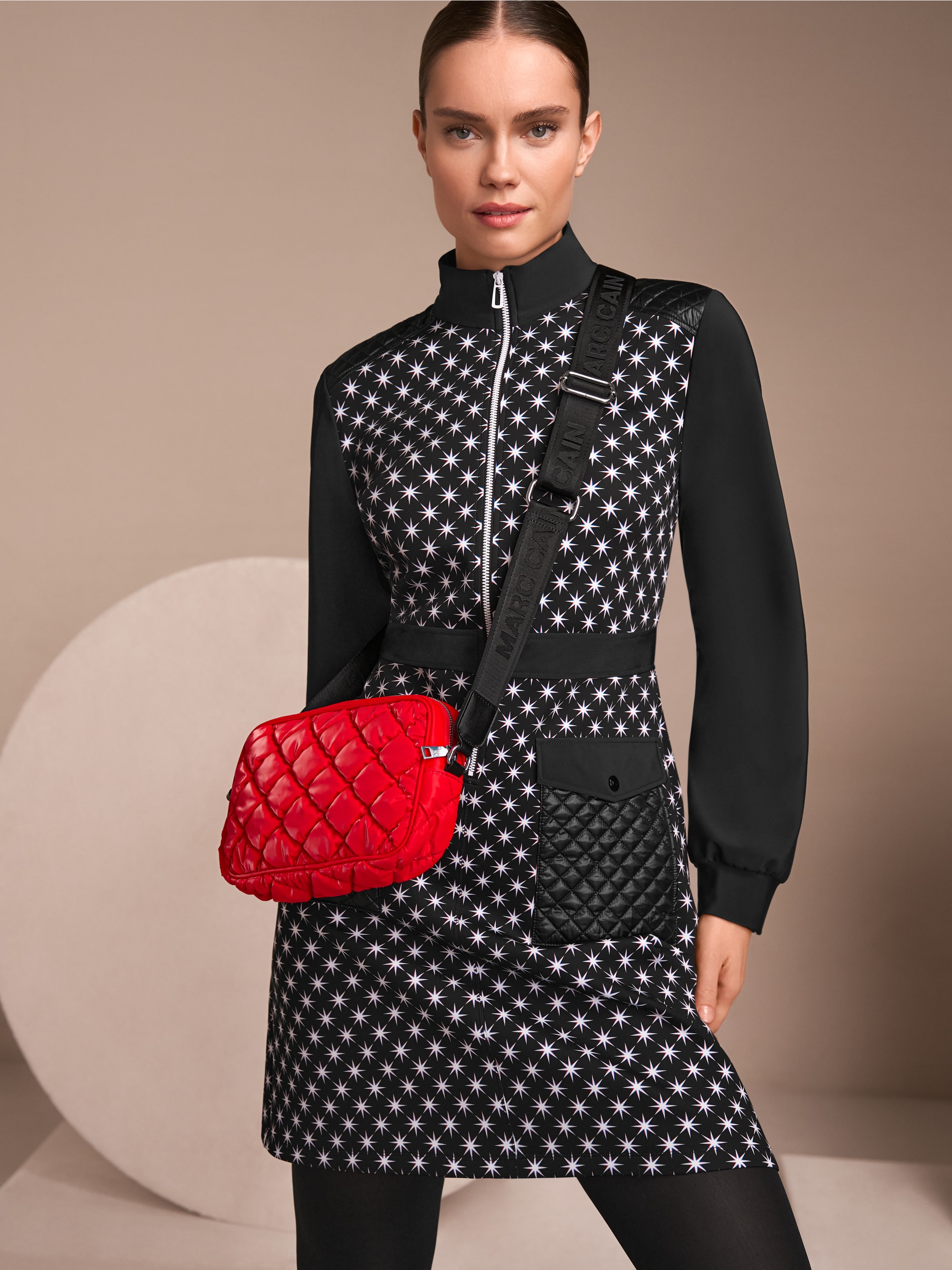 Robe sportive à imprimé étoiles de neige