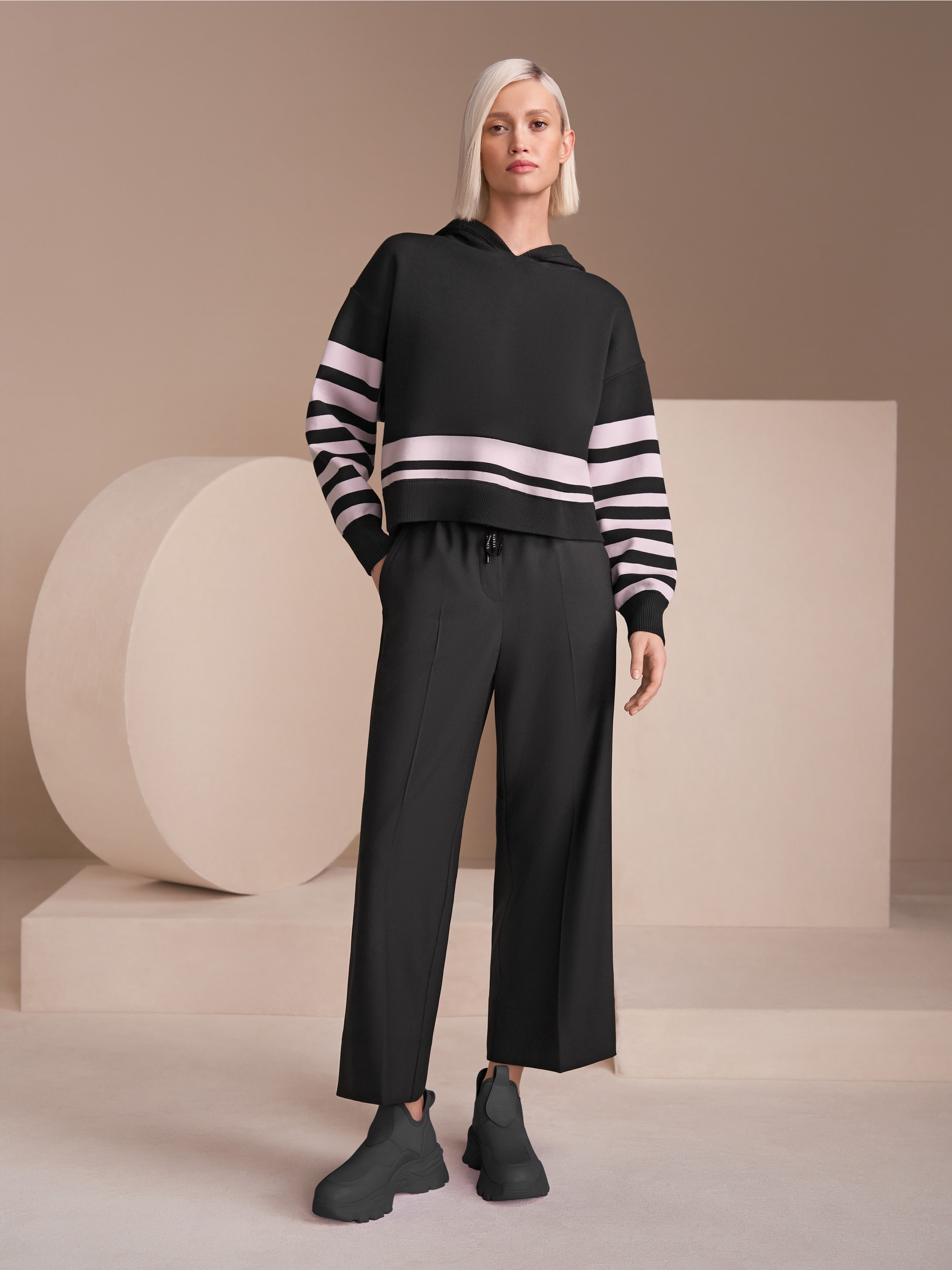 WELKOM elegant fabric culottes