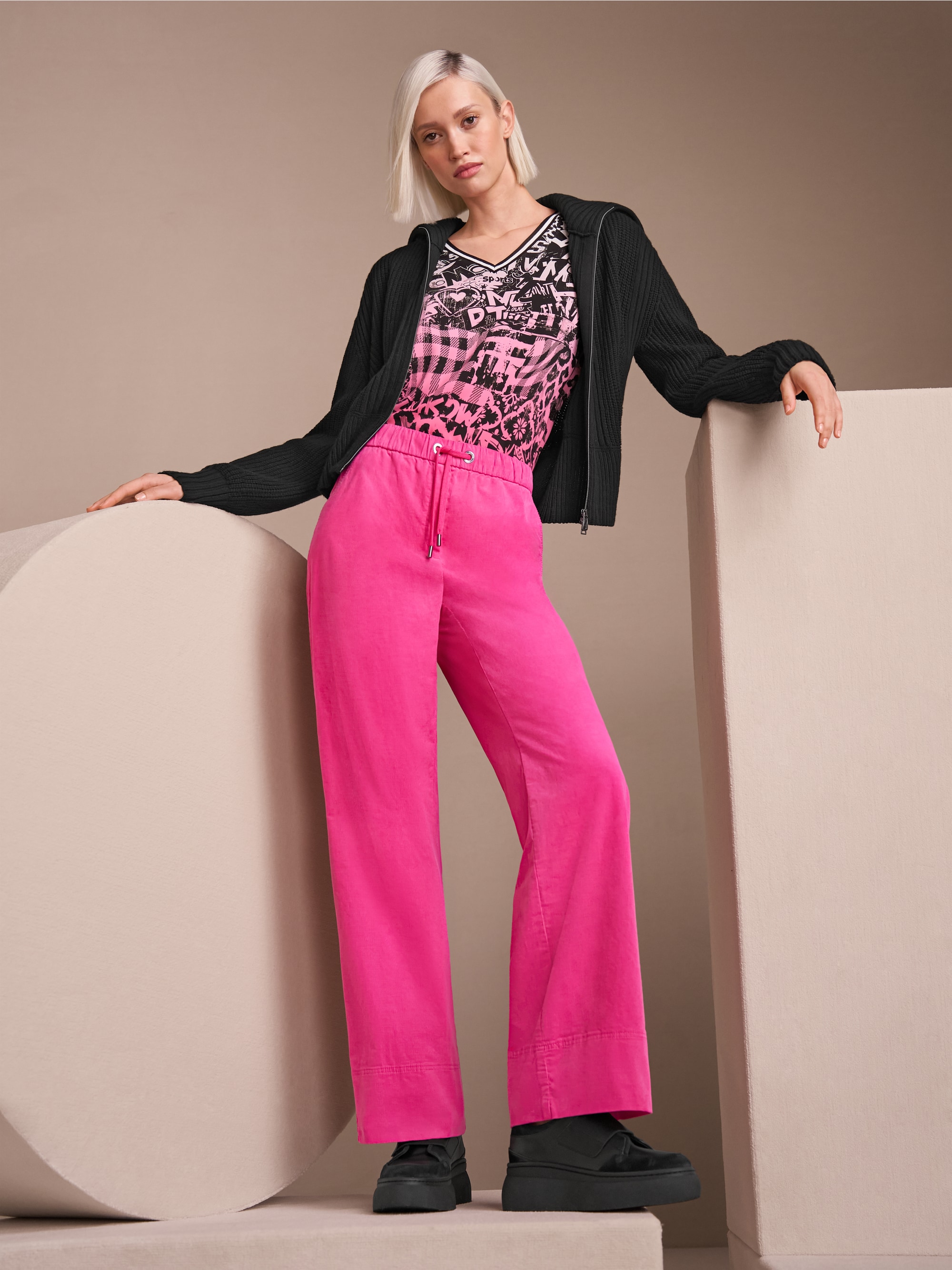 WASHINGTON wide corduroy trousers