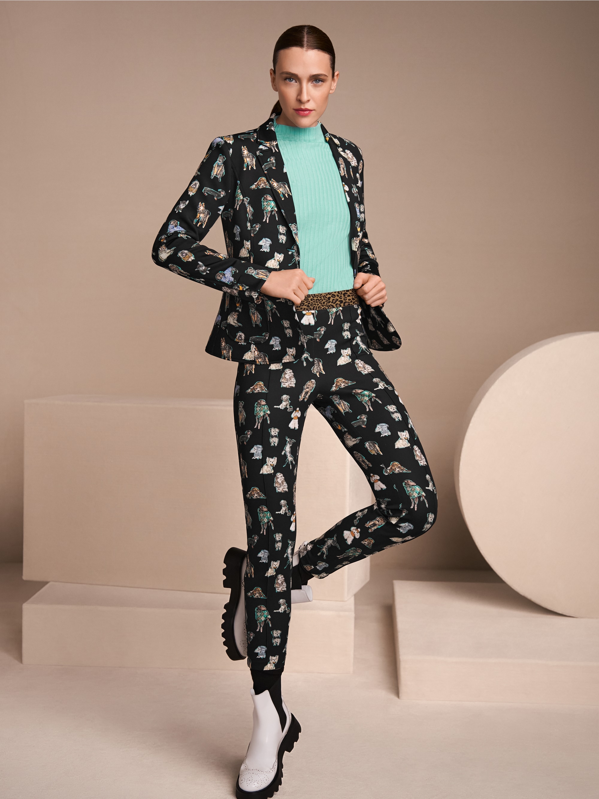 7/8-broek SOFIA met elastische band