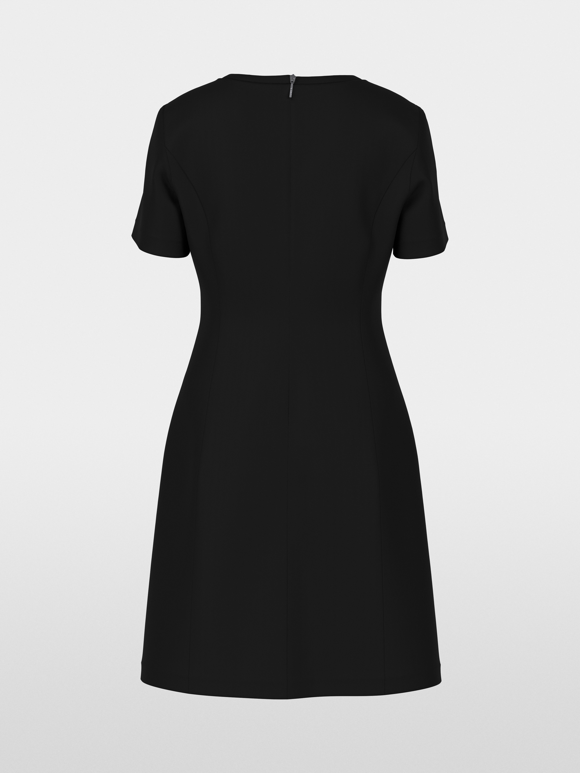 Jurk van viscose-stretch