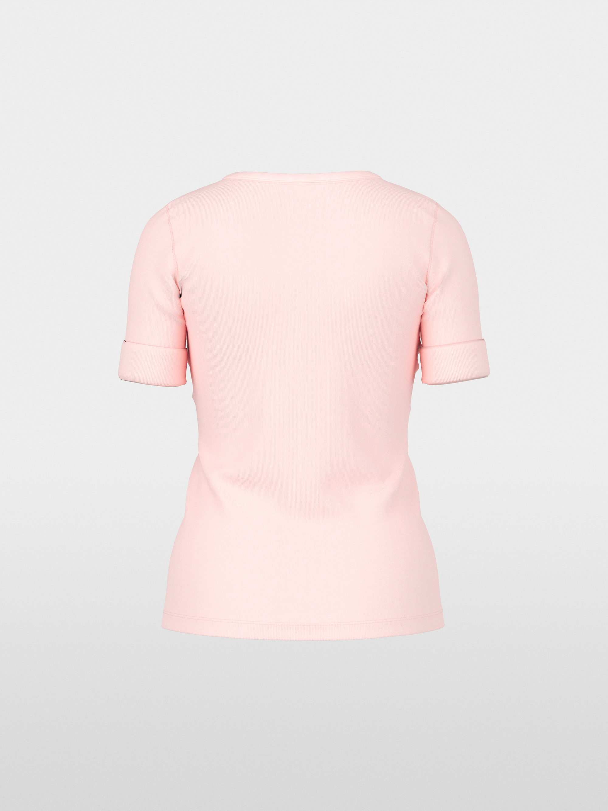 Slim-fit T-shirt with 3/4 sleeves