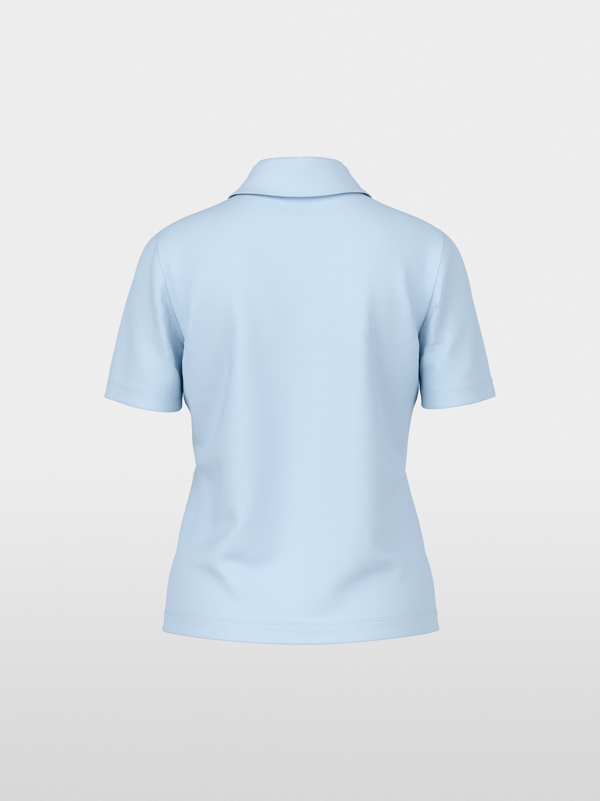 Polo en coton stretch