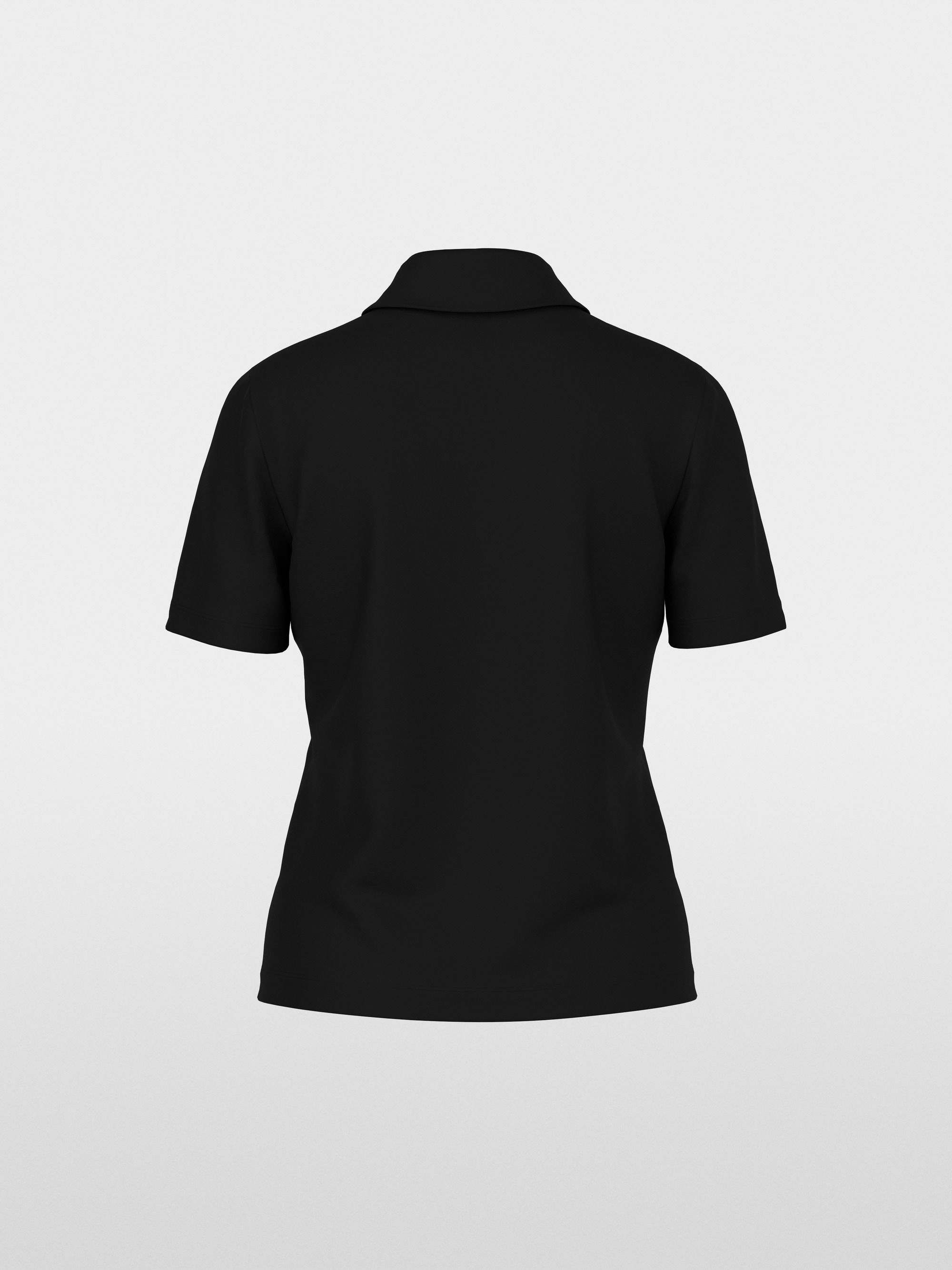 Polo Shirt in Cotton Stretch