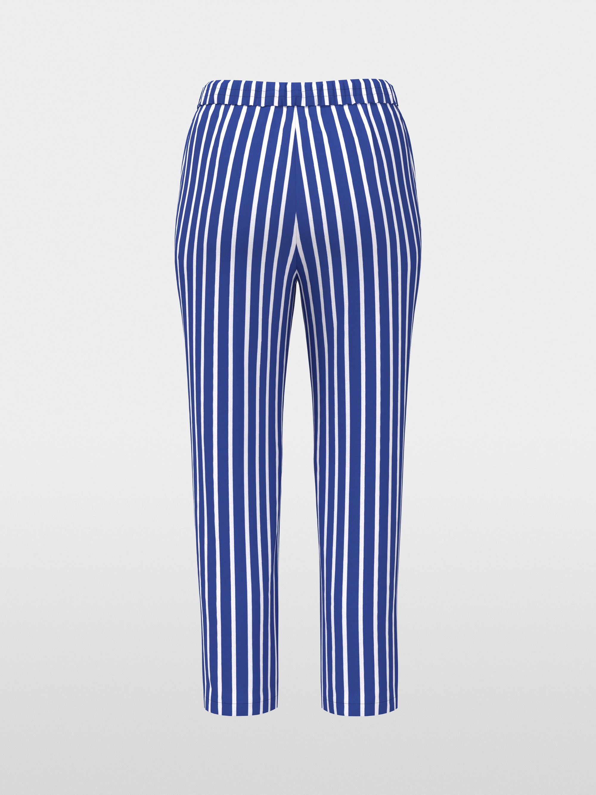RHODOS striped pull-on trousers