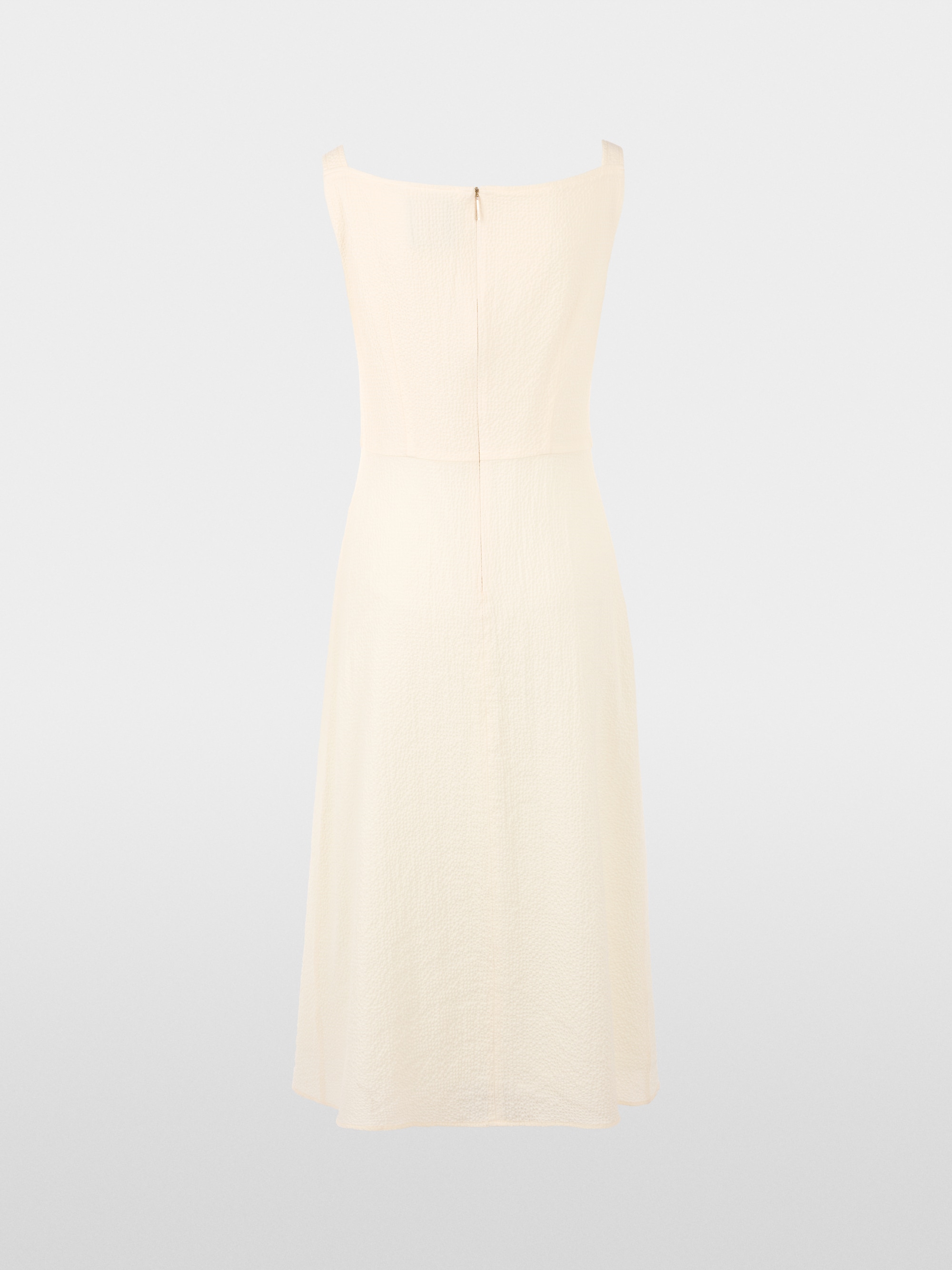 Strappy dress with textured pattern