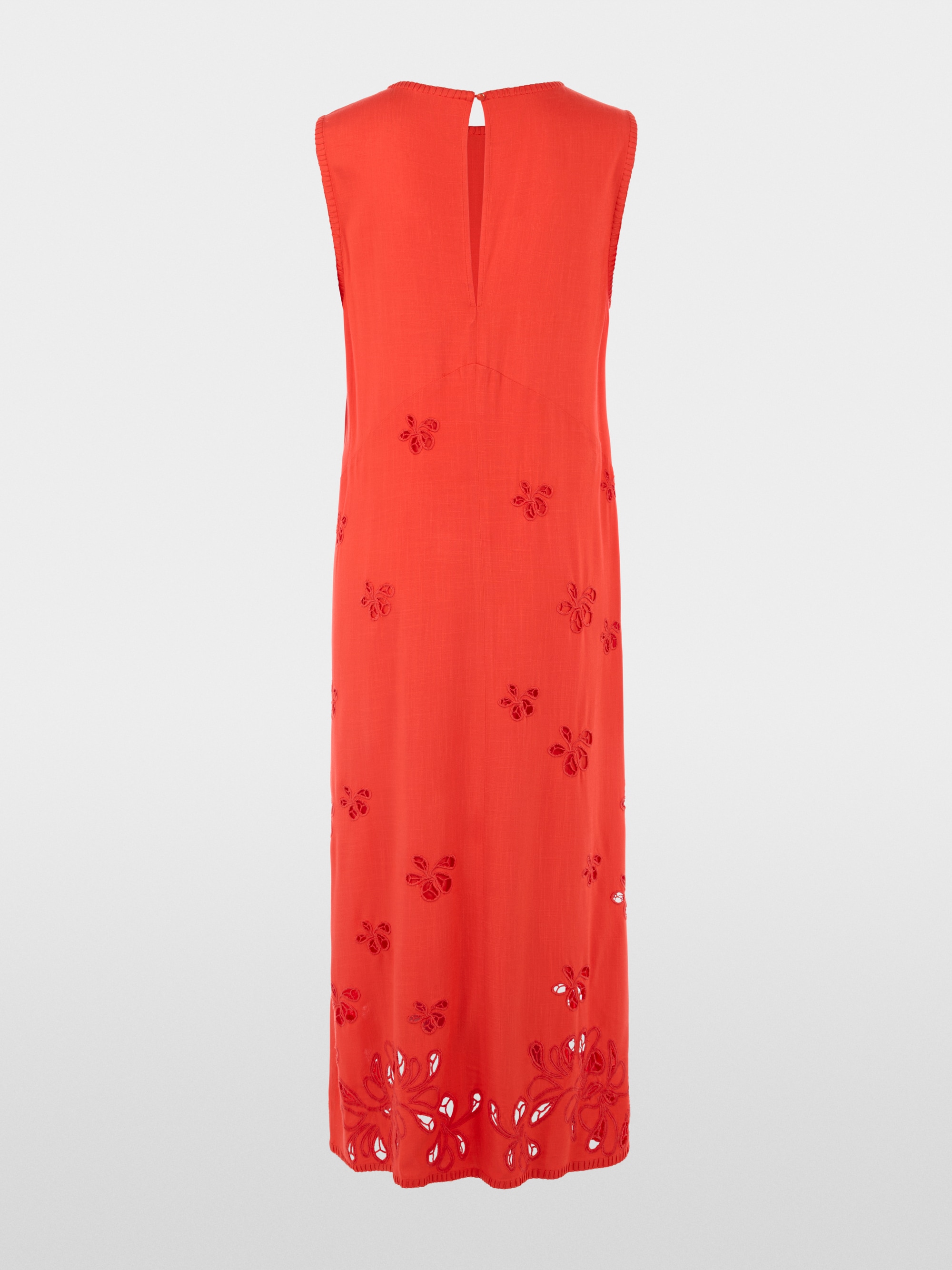 marc cain red dress Marc Cain Sports 3/4 Sleeve Full Zip Front Cotton Mini Dress Red Small Pockets