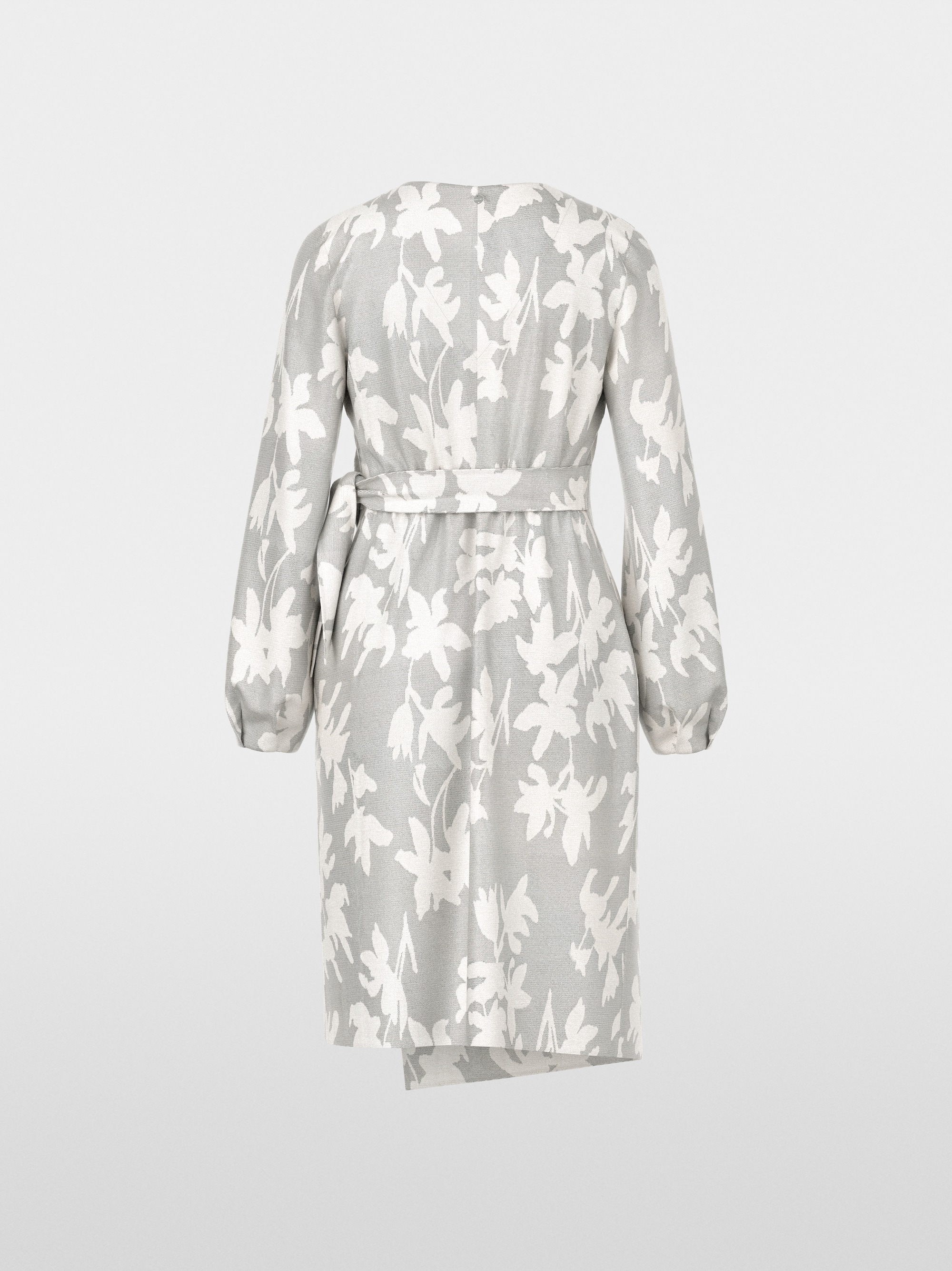 Long-sleeved wrap dress