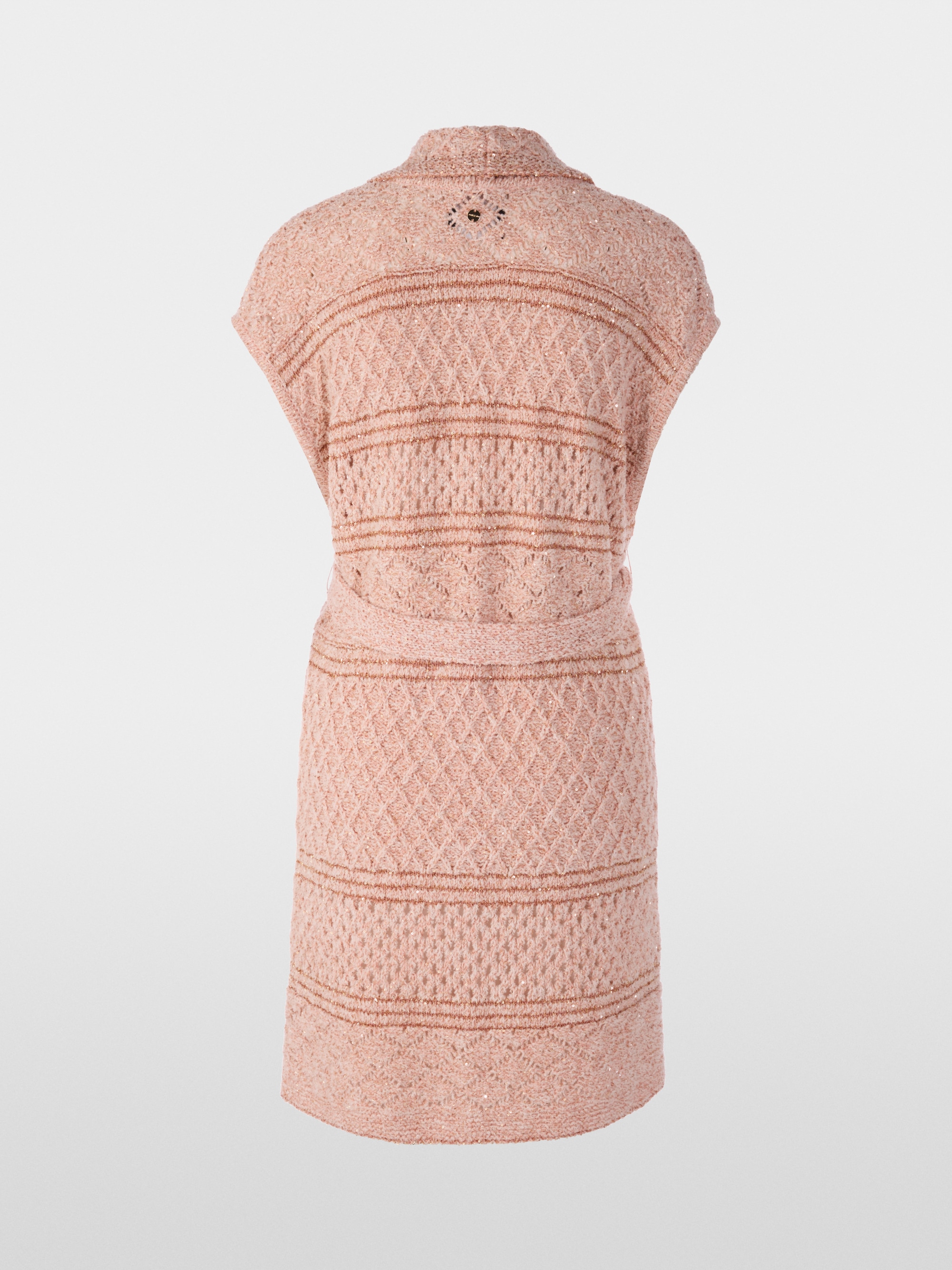 ‘Knitted in Germany’ long waistcoat