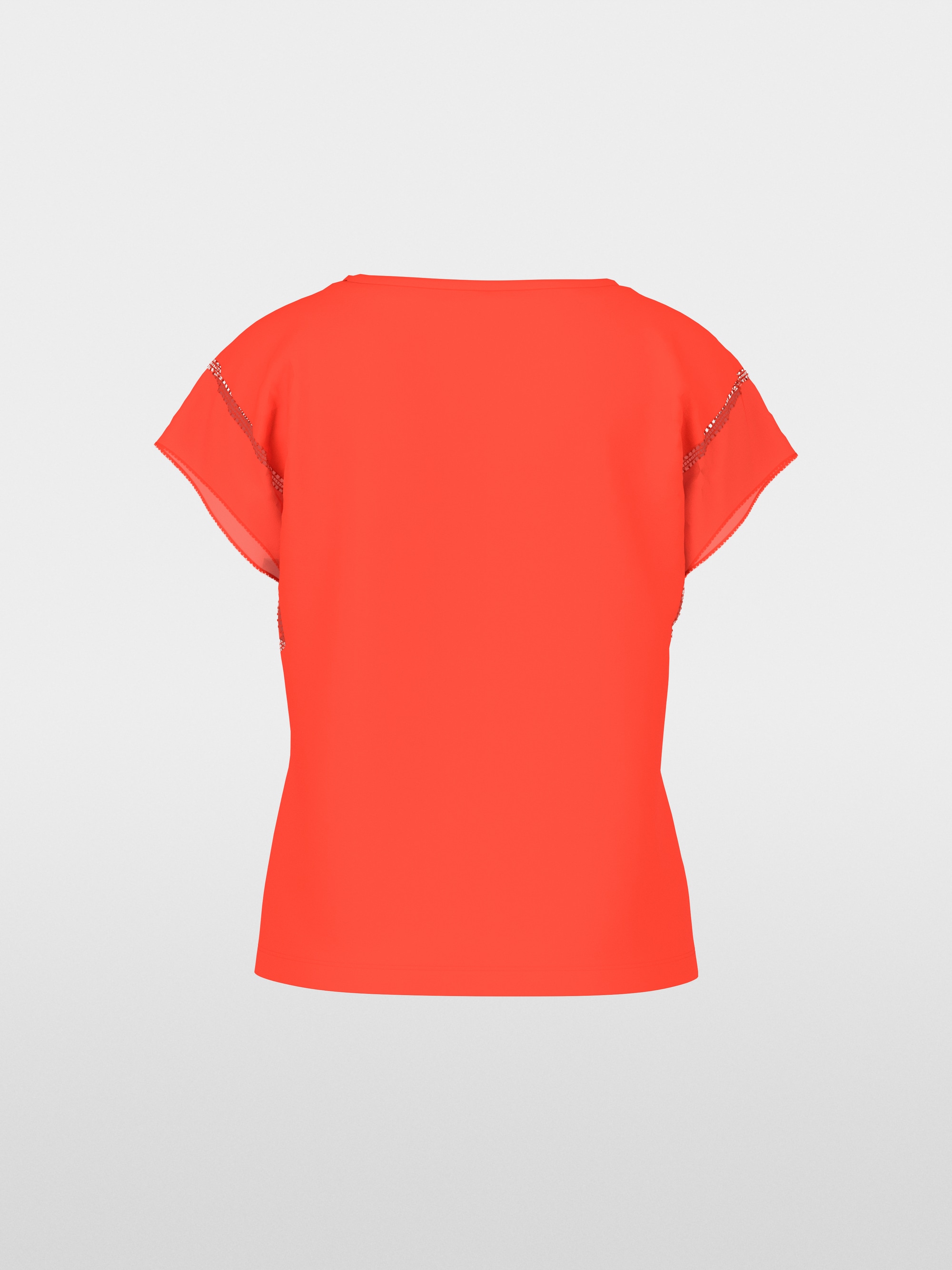 Shirt with cotton voile