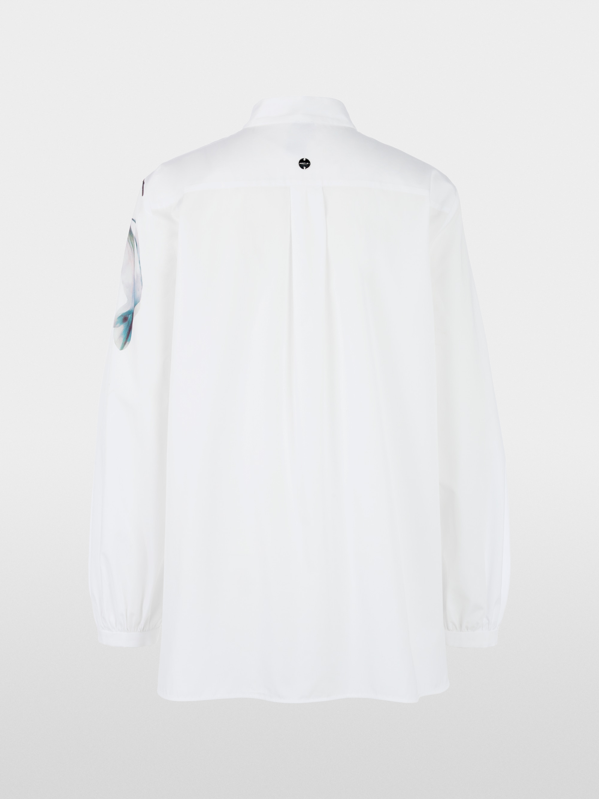 Long blouse with lily print