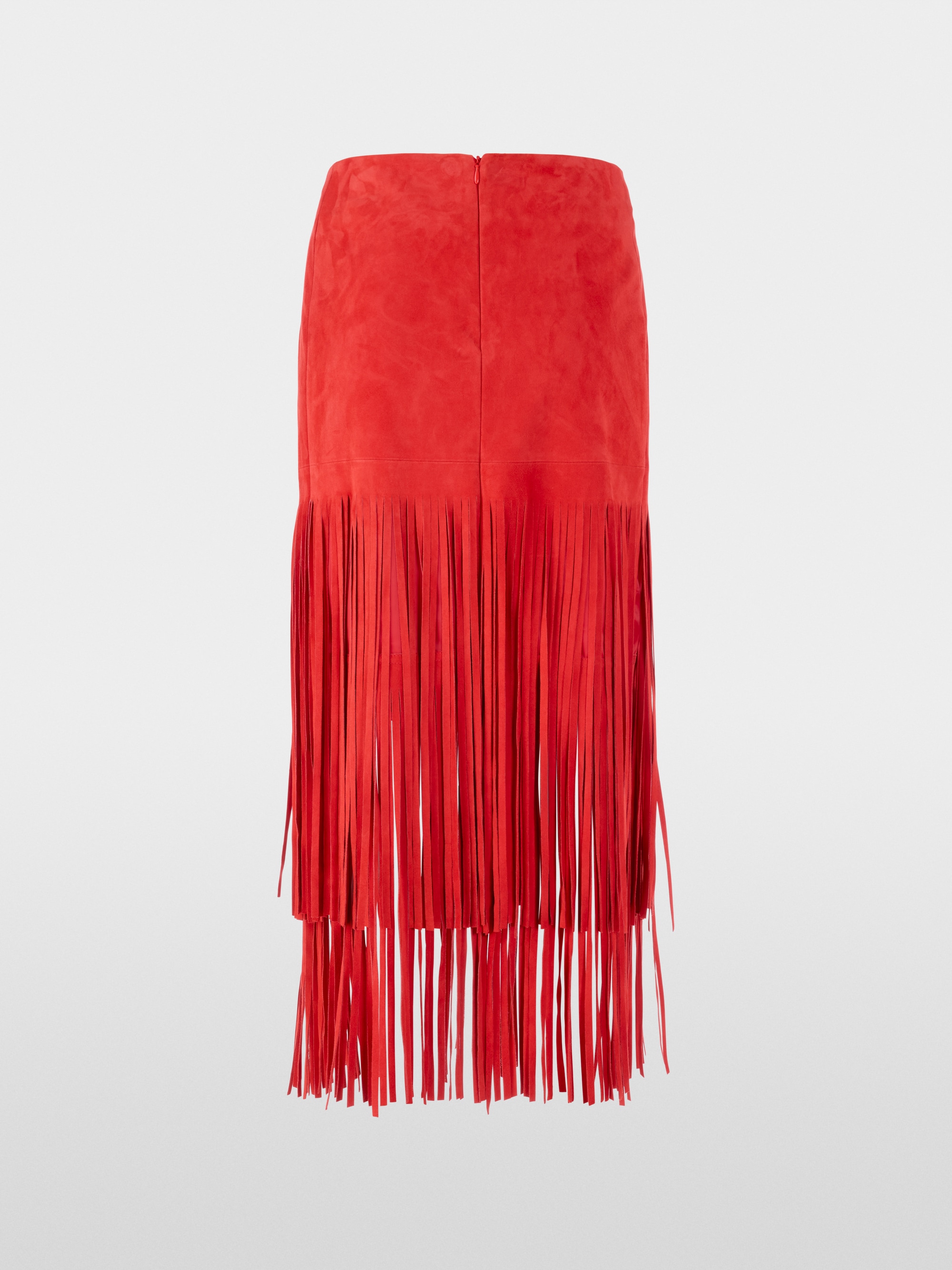 Midi leren rok "Rethink Together"