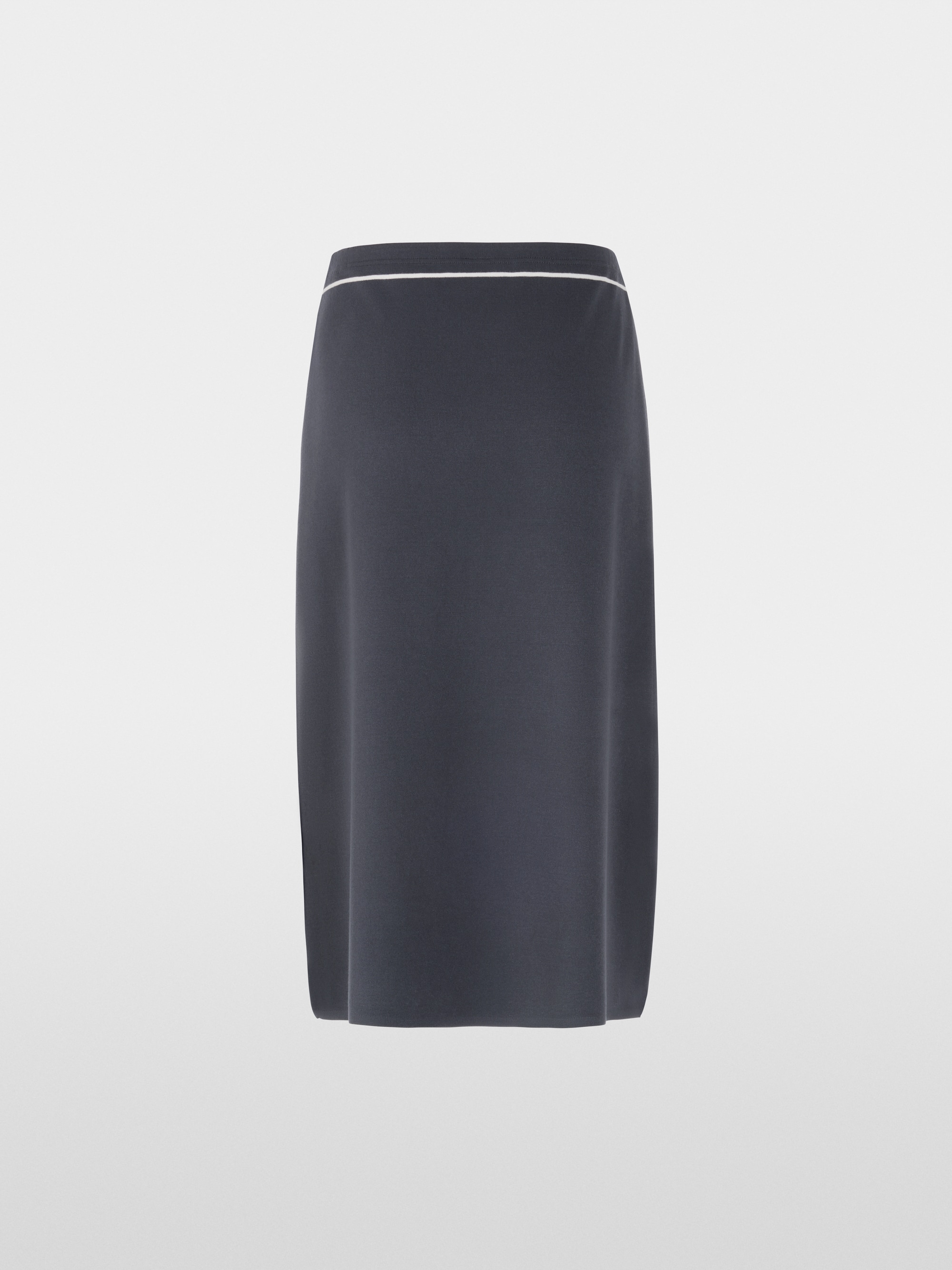 Fijn gebreide midirok “Rethink Together”