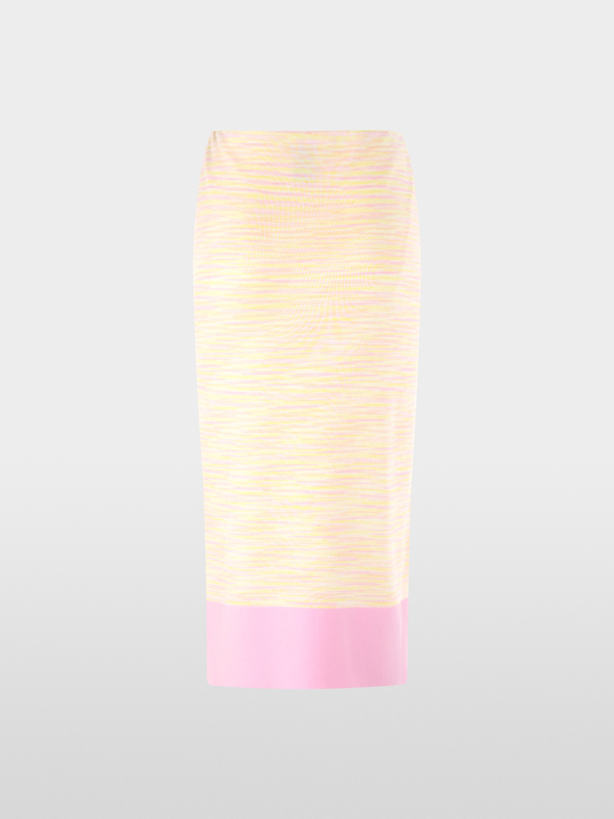 ‘Knitted in Germany’ calf-length skirt