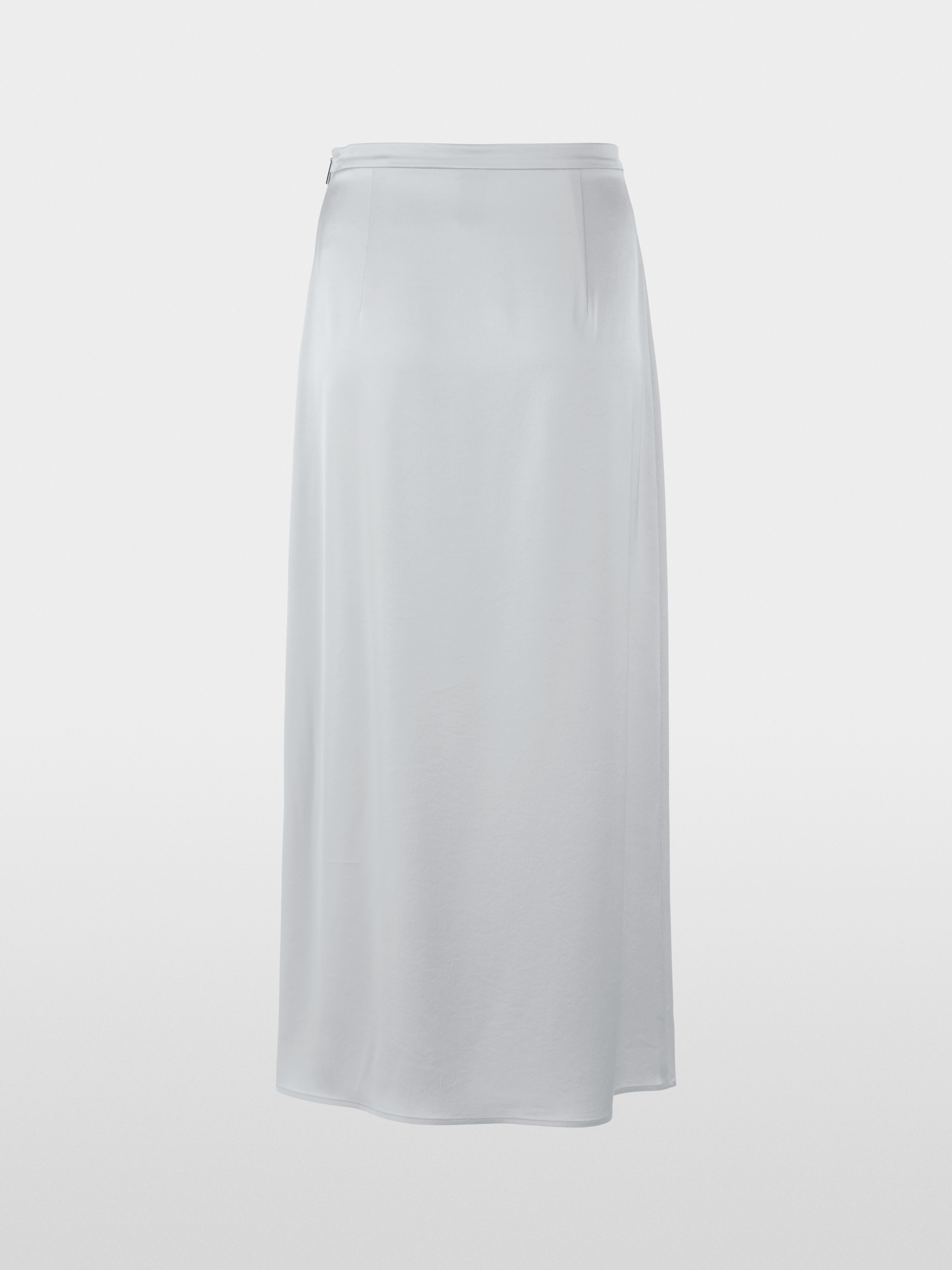 Jupe midi à l'éclat soyeux
