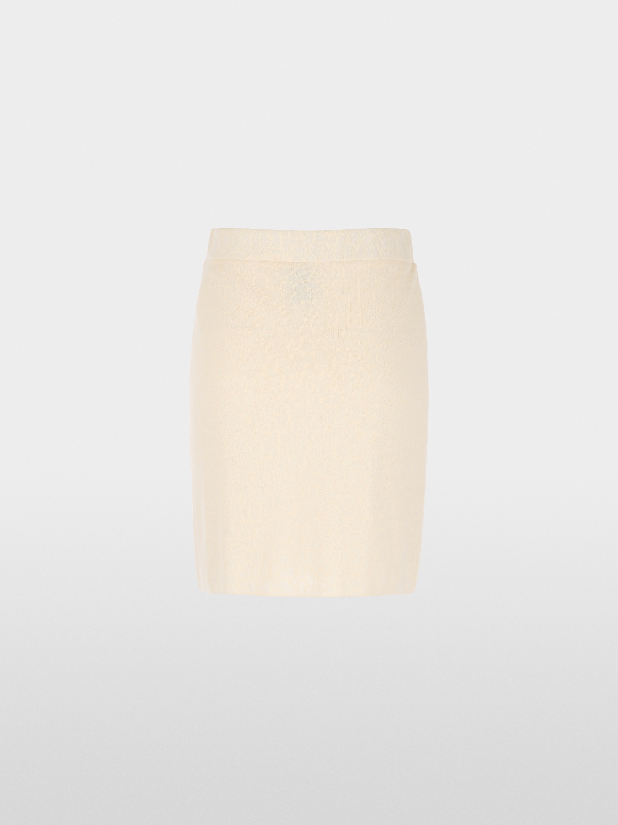 ‘Knitted in Germany’ fine-knit skirt