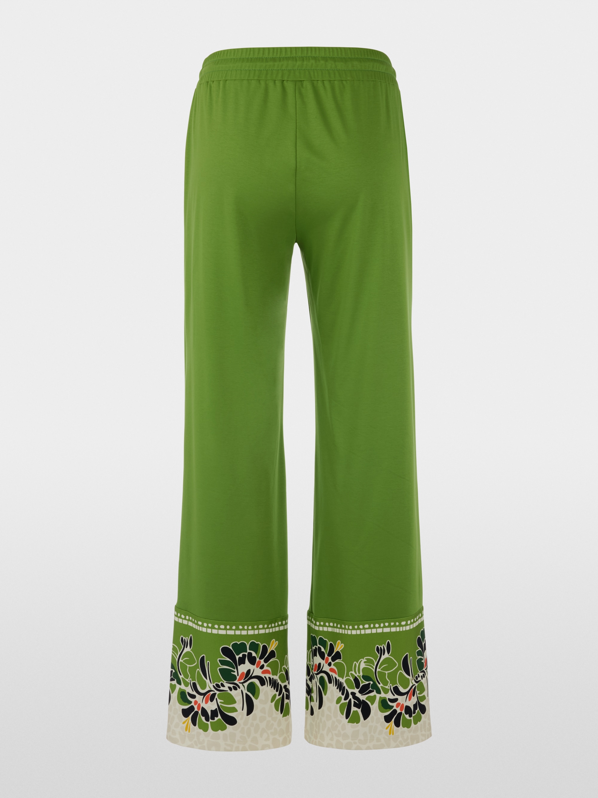 WEDI pull-on hibiscus flower trousers