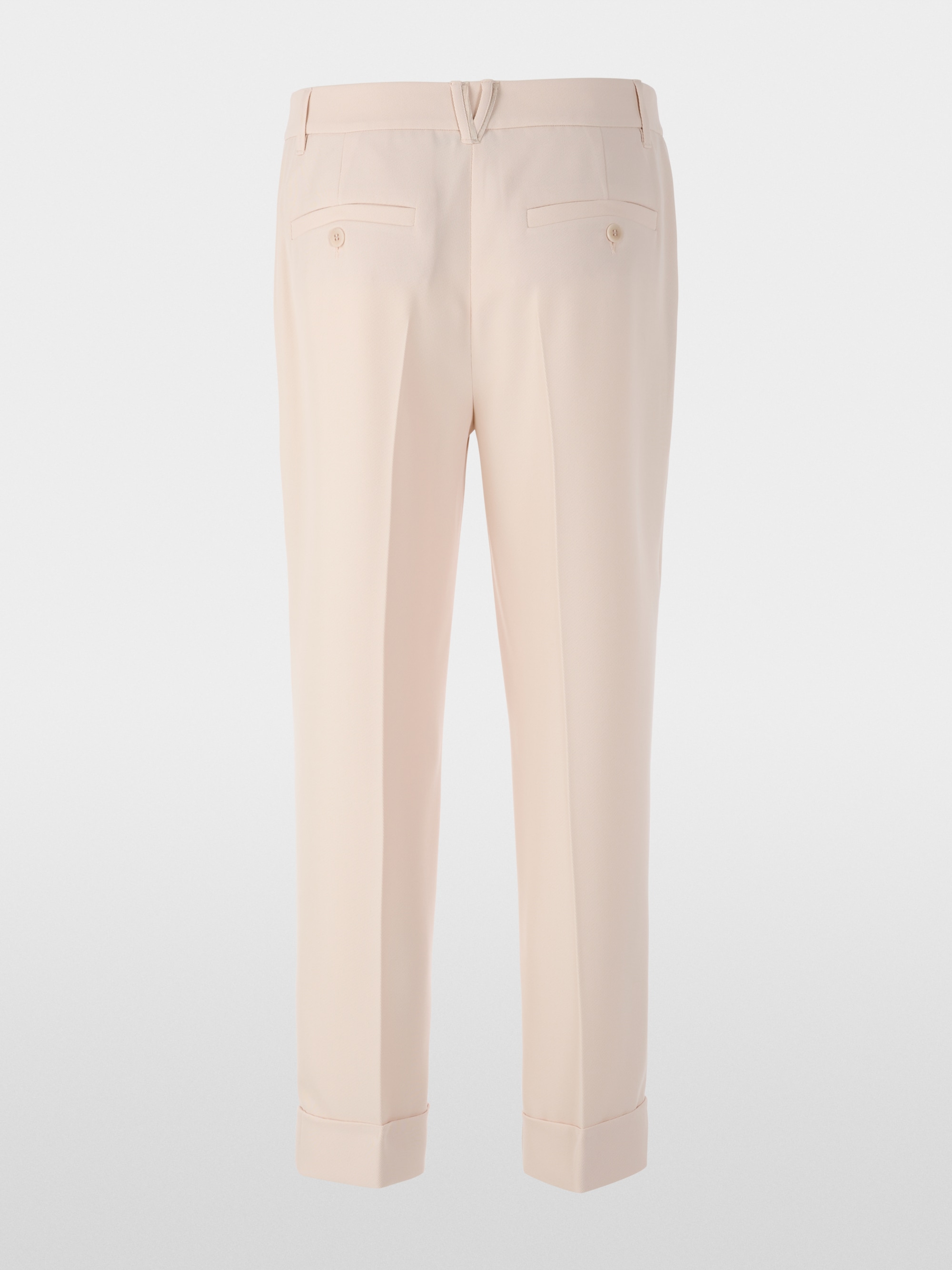 Pantalon en tissu FRANCA à revers