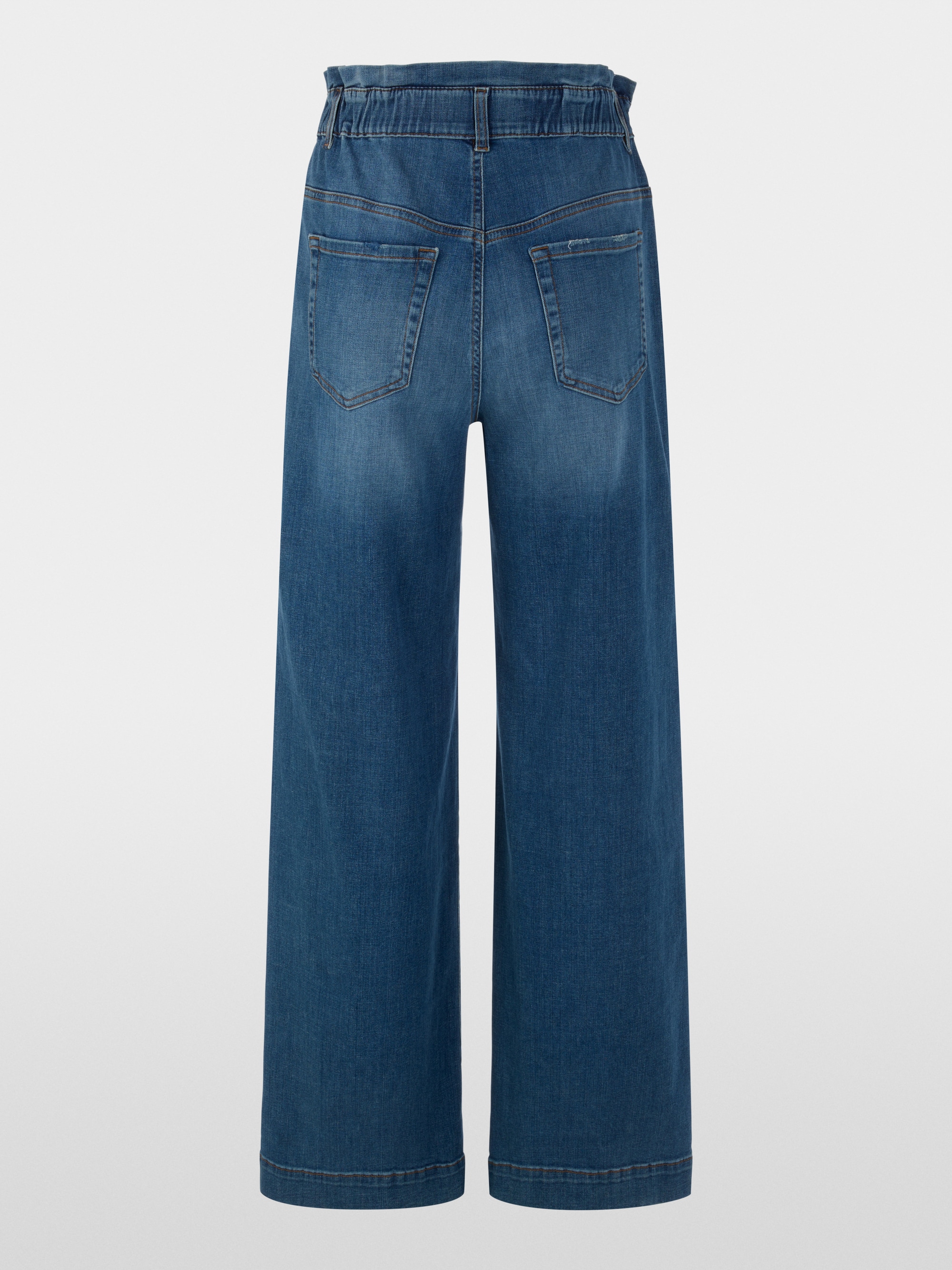 WAUKEE wide jeans with high waistband