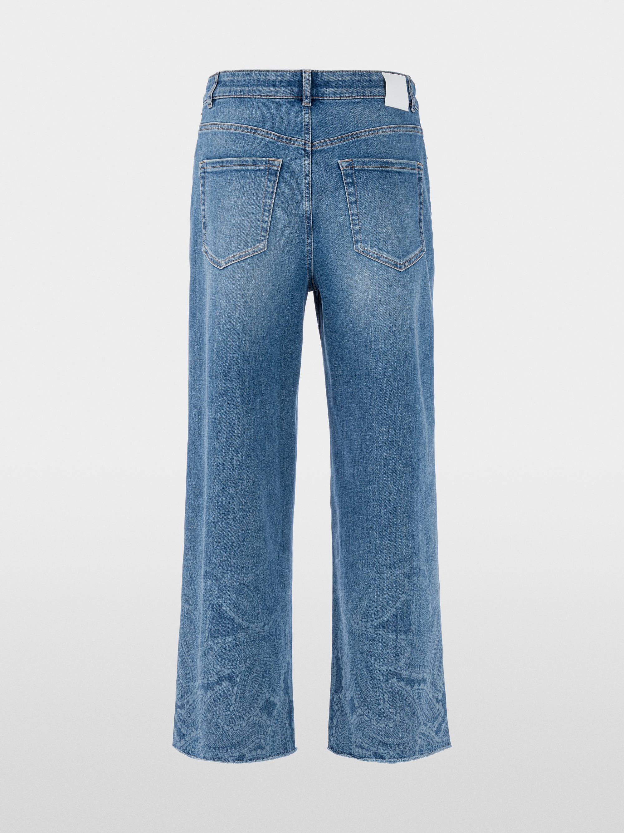 WIGAN jeans with paisley pattern