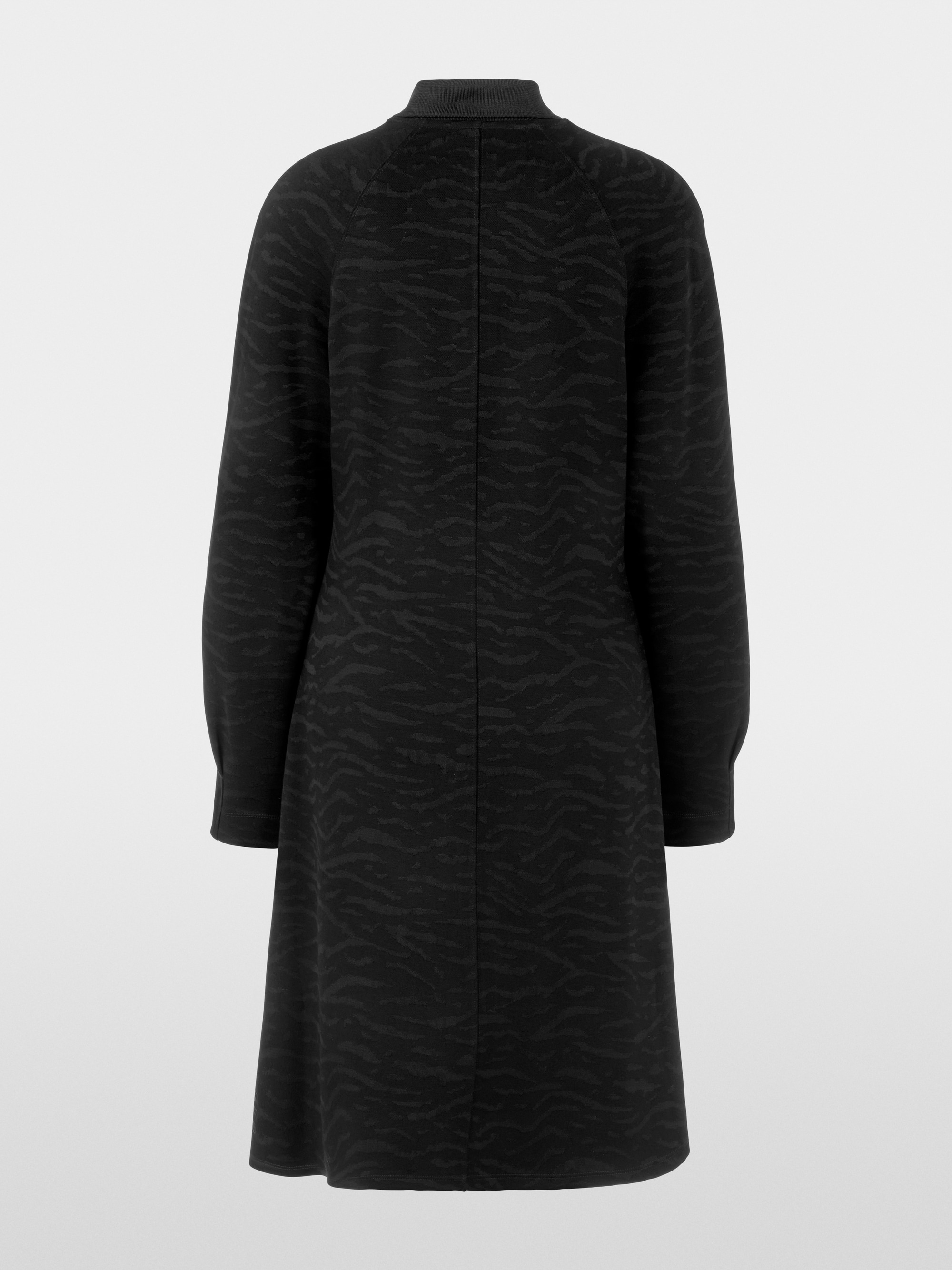 Robe en maille avec imprimé animalier