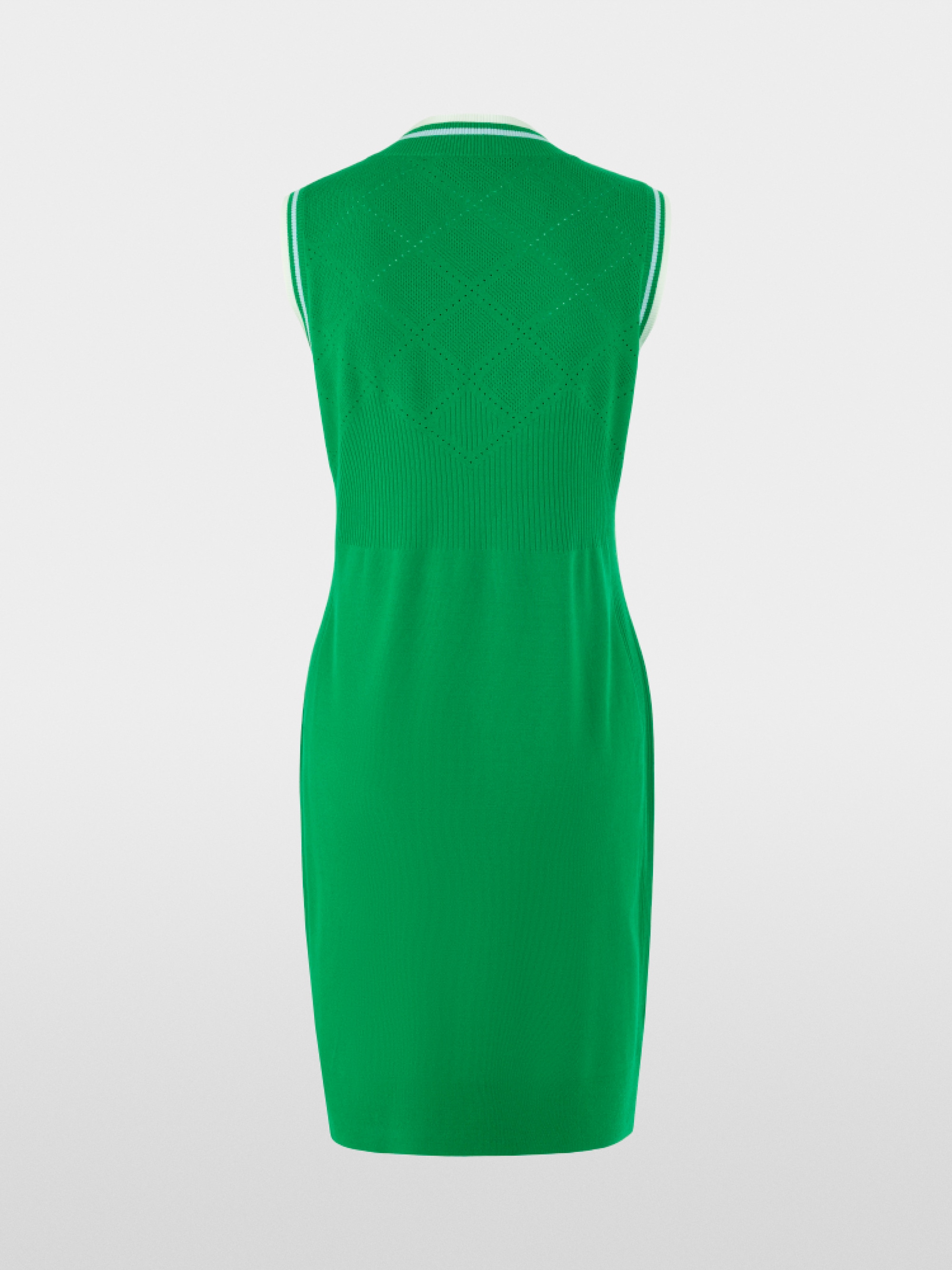 Openwork mini dress in a viscose blend