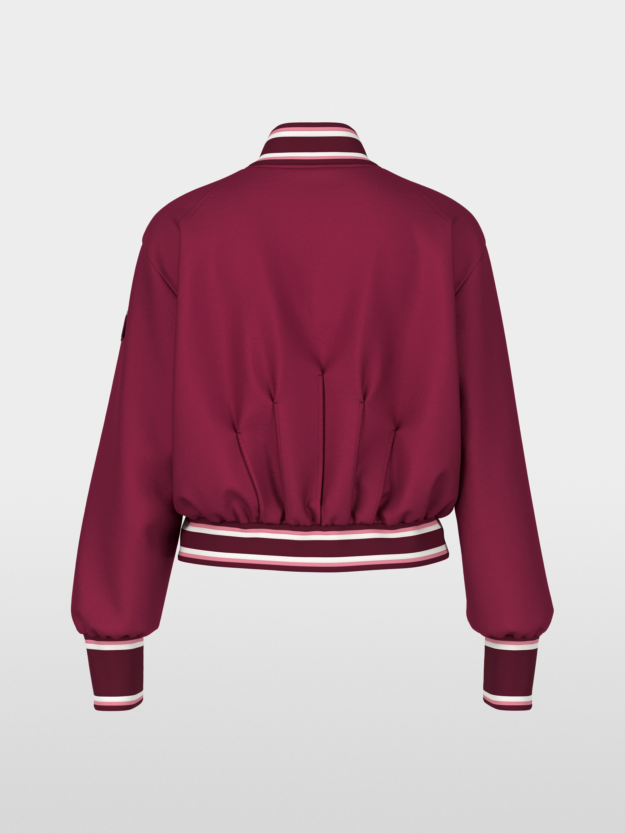 Reversible bomber jacket