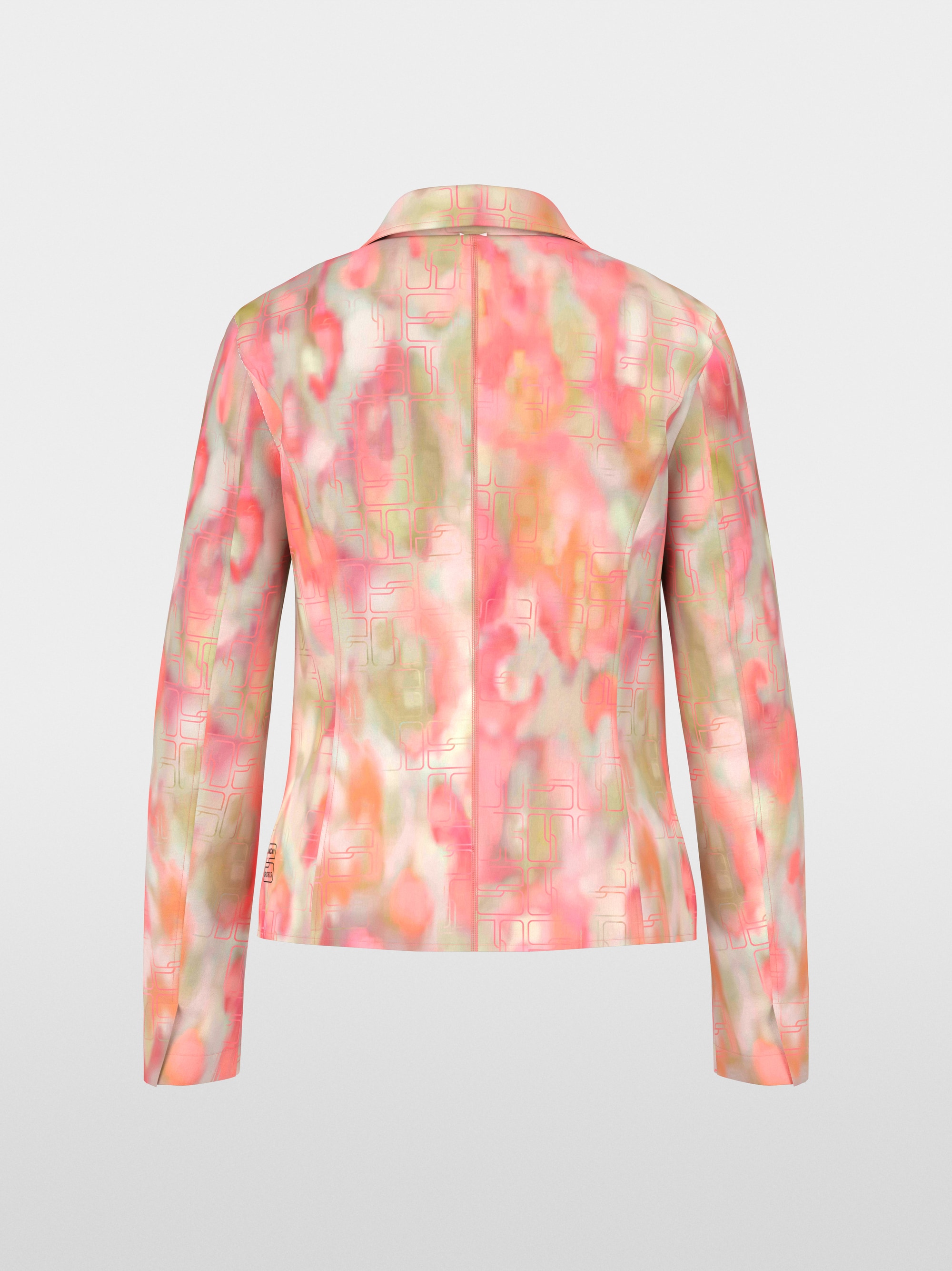 Blazer with all-over print