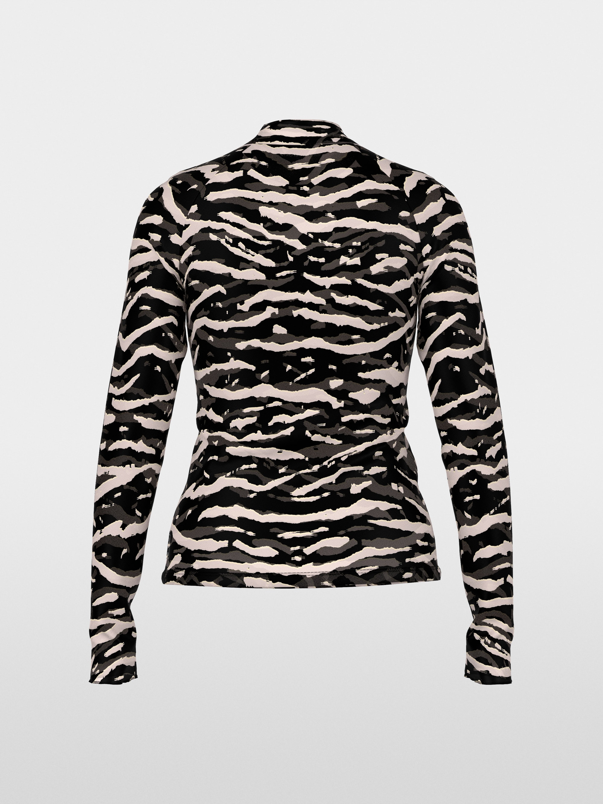 T-shirt en maille avec imprimé animalier