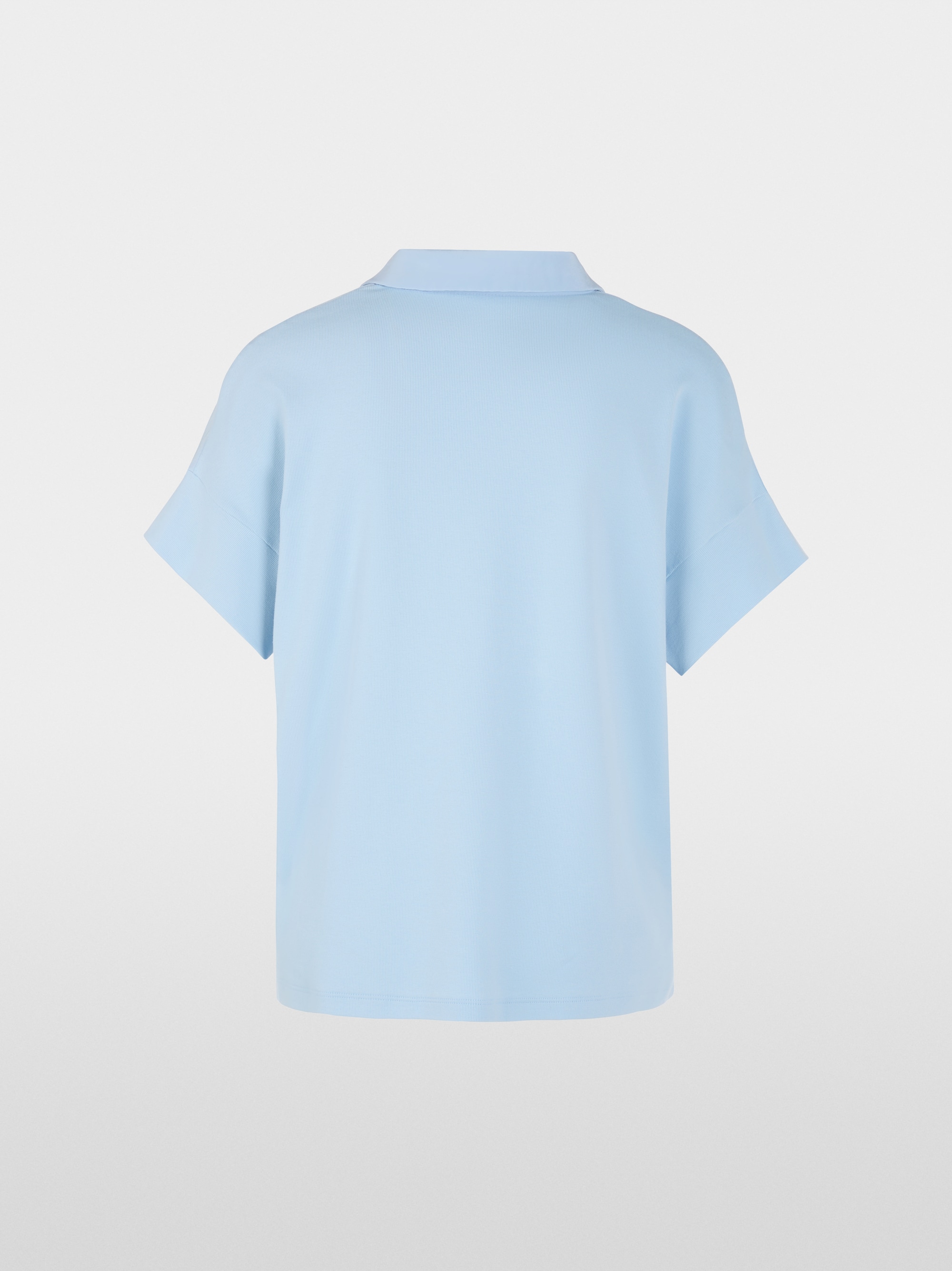 Blouse shirt in material mix