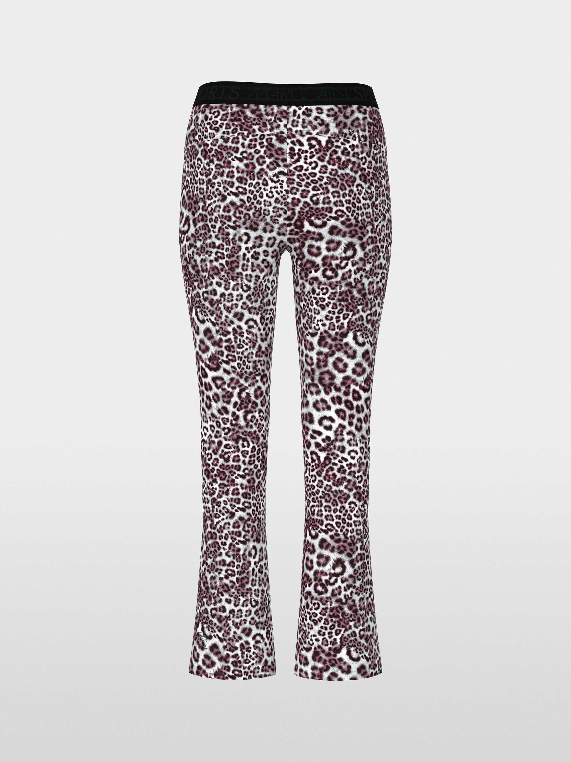 SOFIA leggings with leopard print
