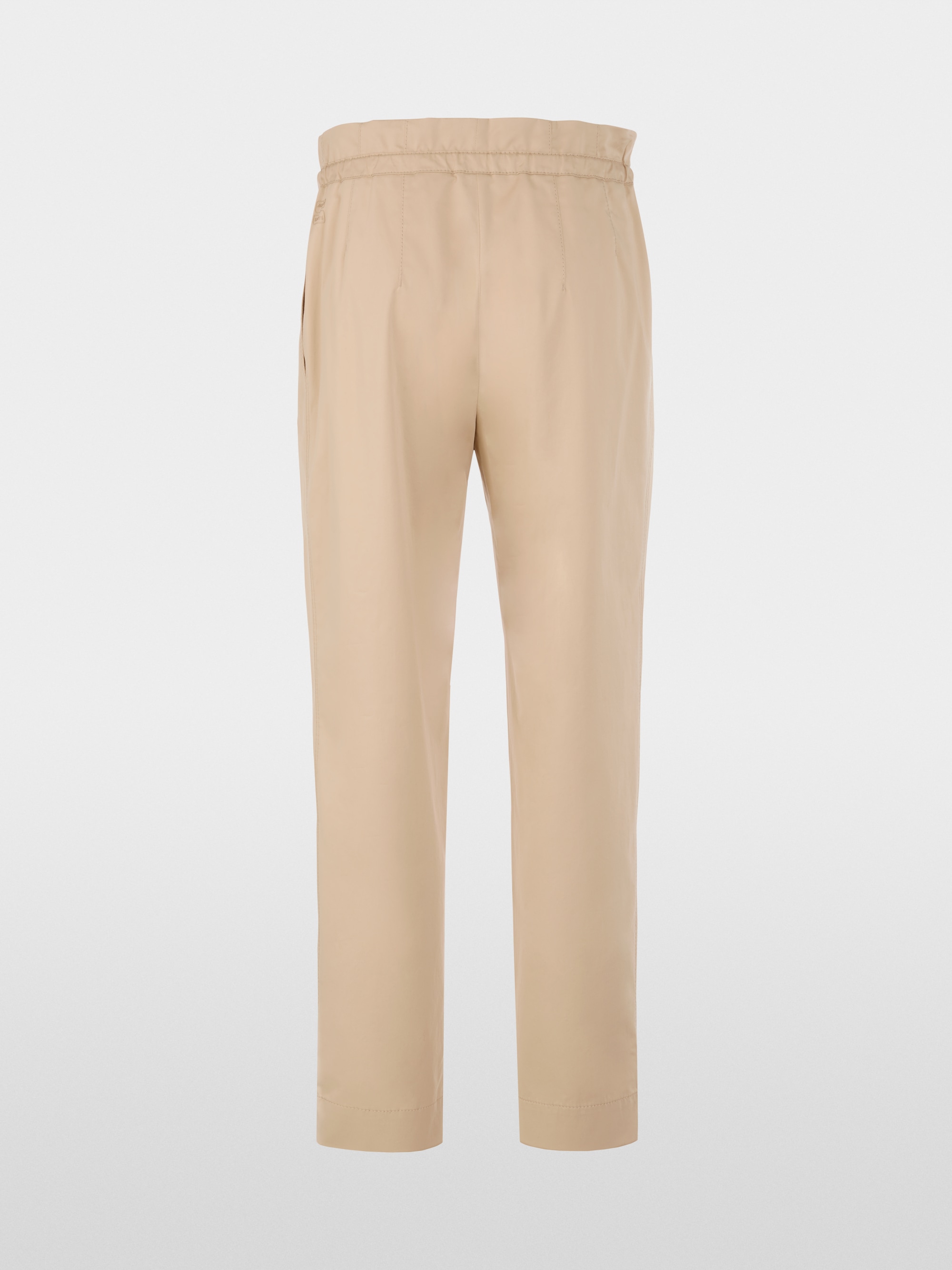 FAQUS paperbag trousers with high waist