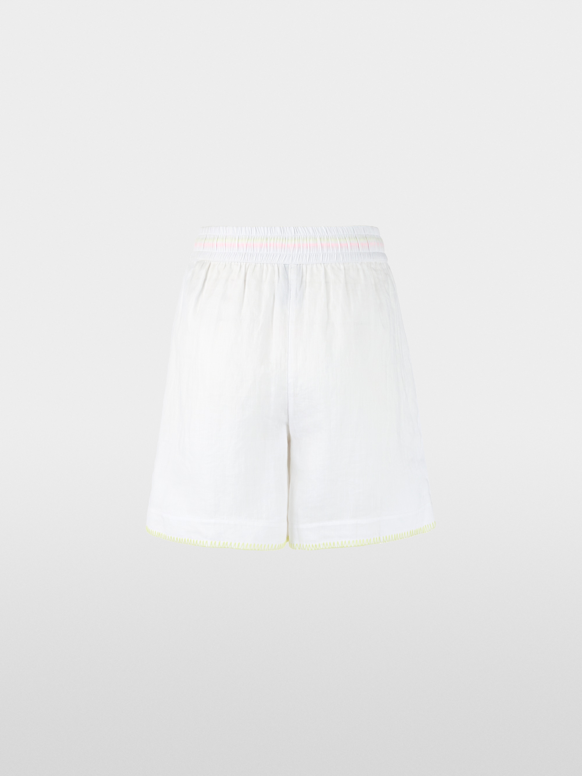 WILLMAR wide fit ramie shorts