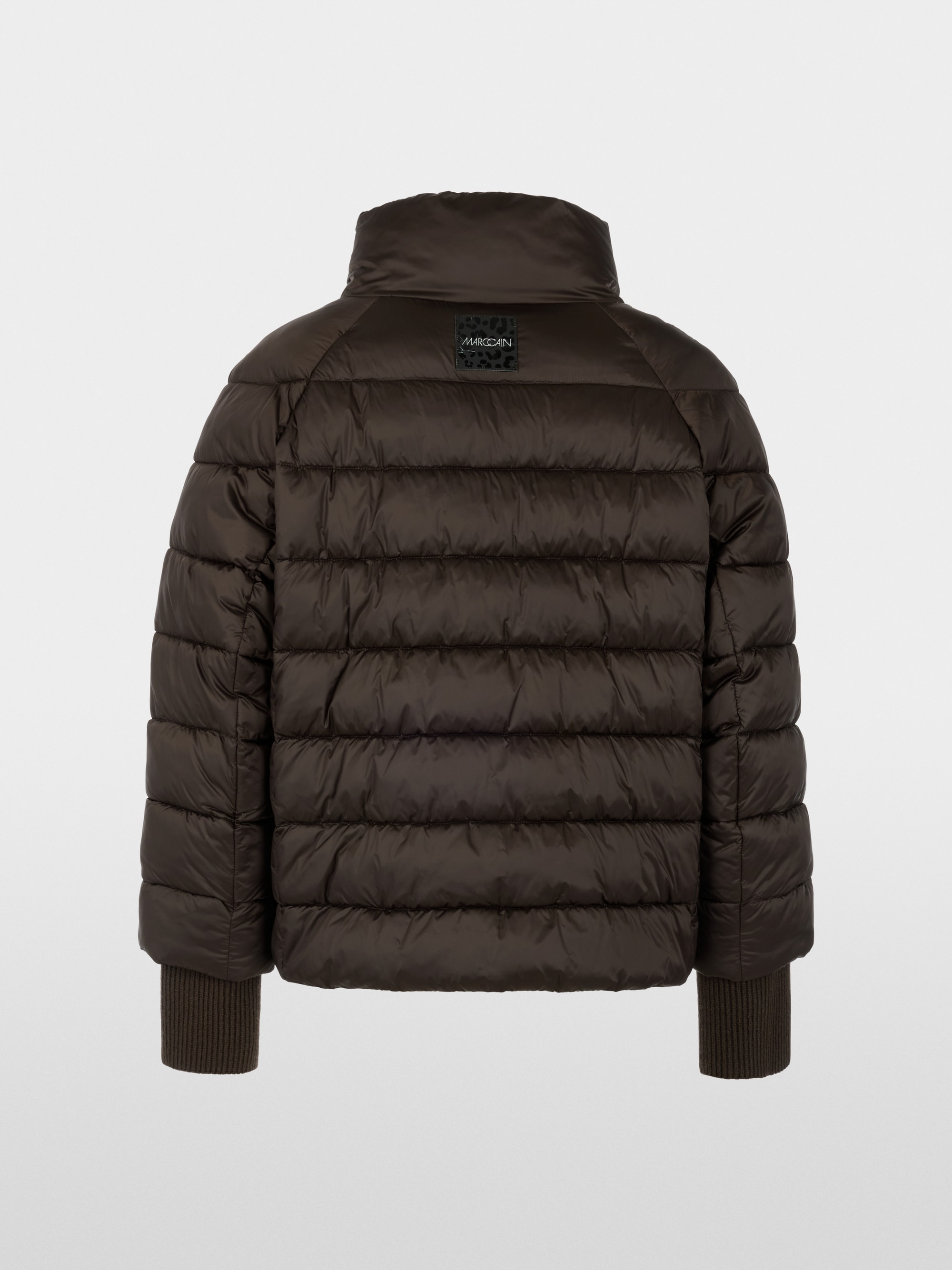 Quilted jacket with synthetic down