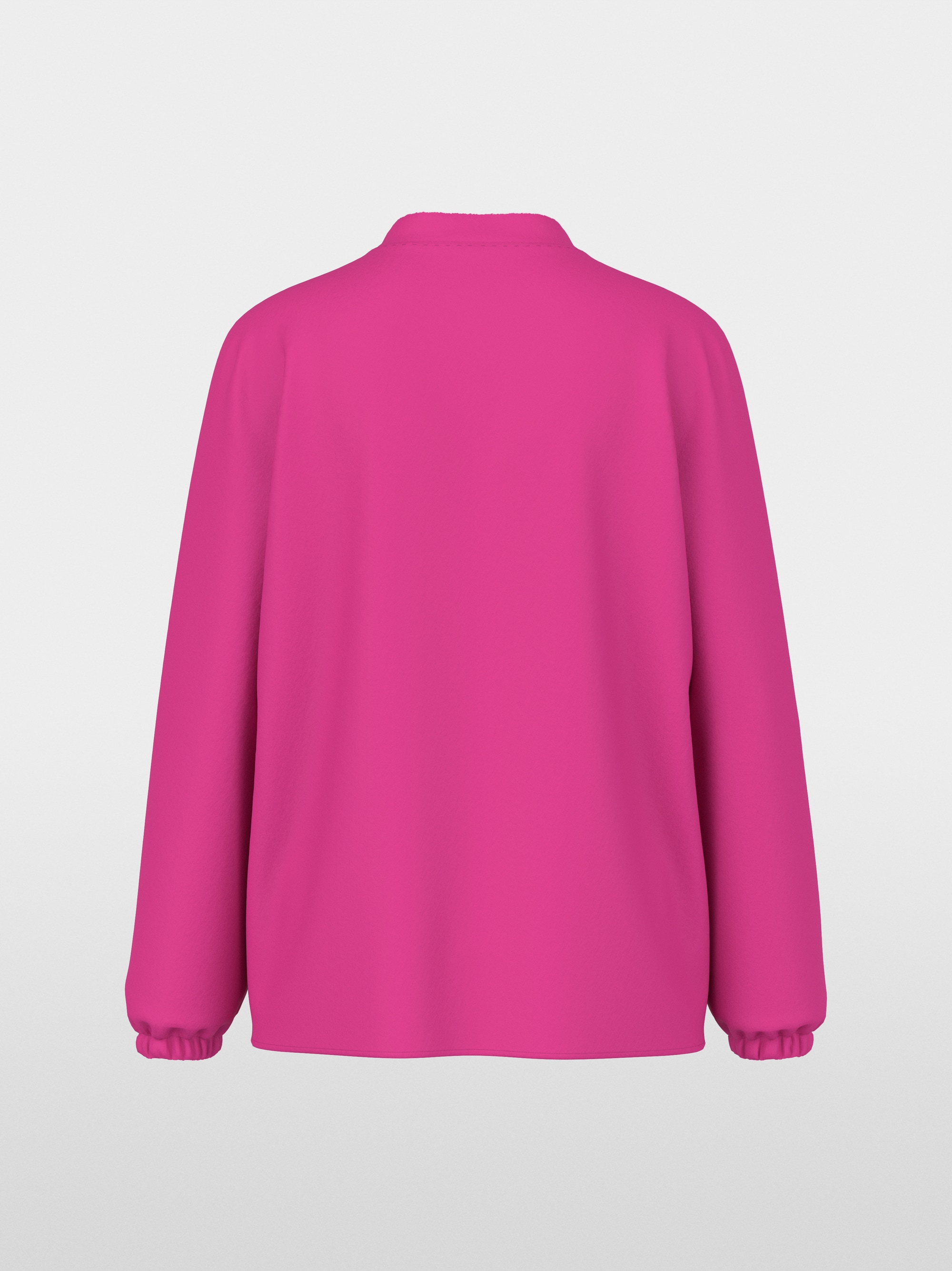 Loose-fitting blouse with V-neck