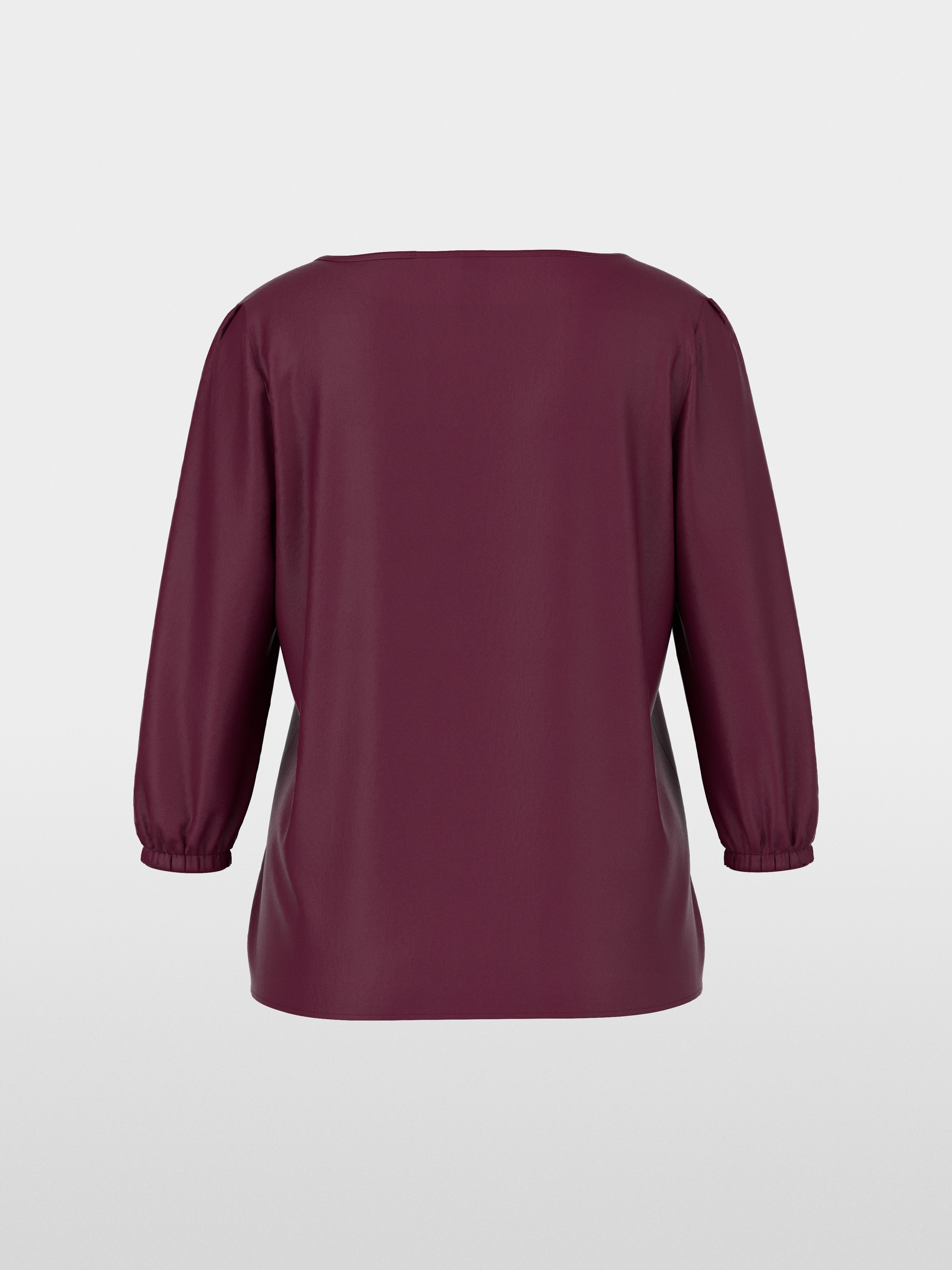 Silk blouse with 3/4 sleeves