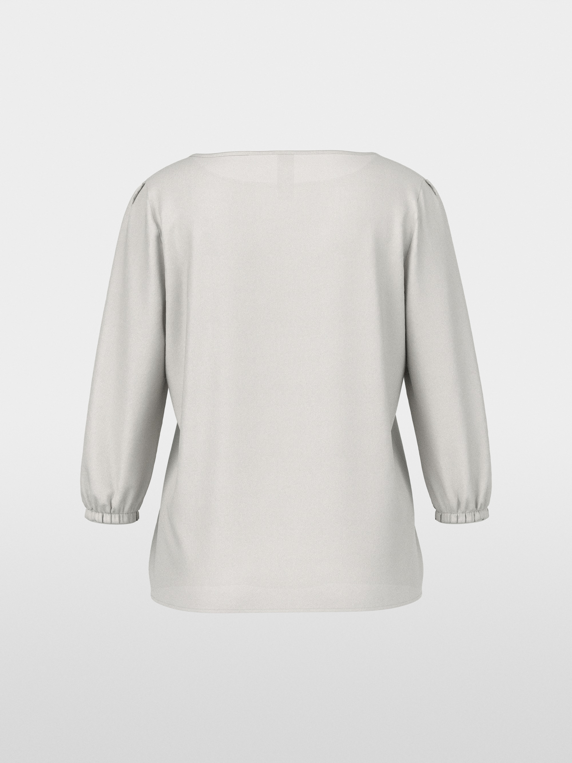 Silk blouse with 3/4 sleeves