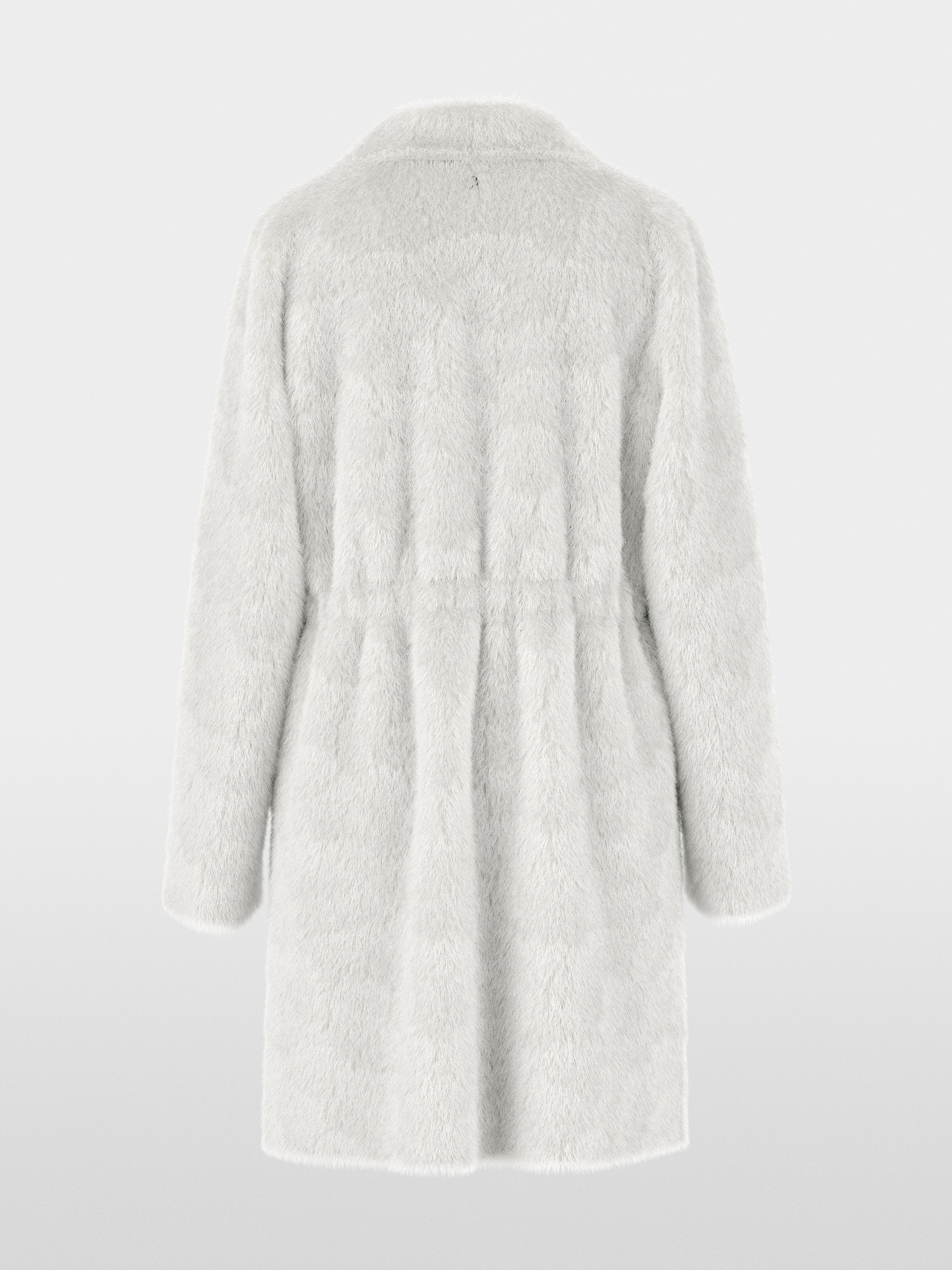 Luxurious faux fur coat