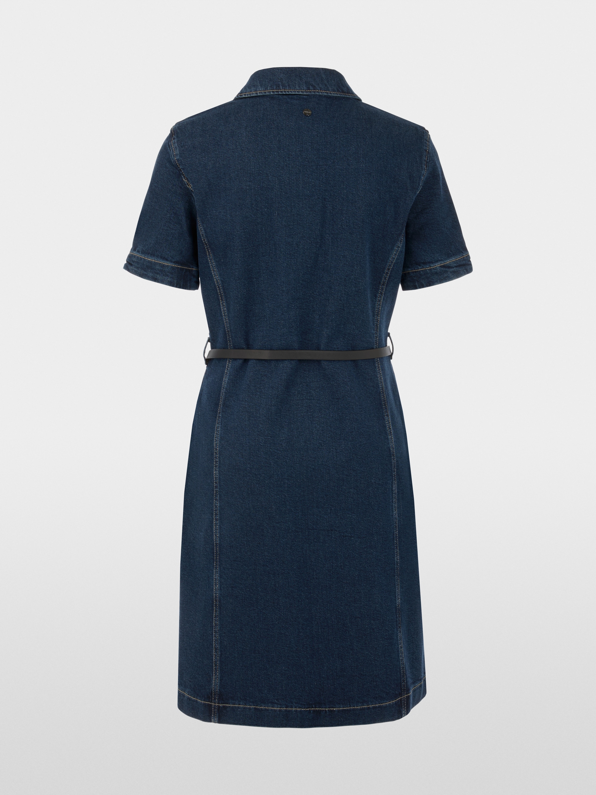 Short denim dress