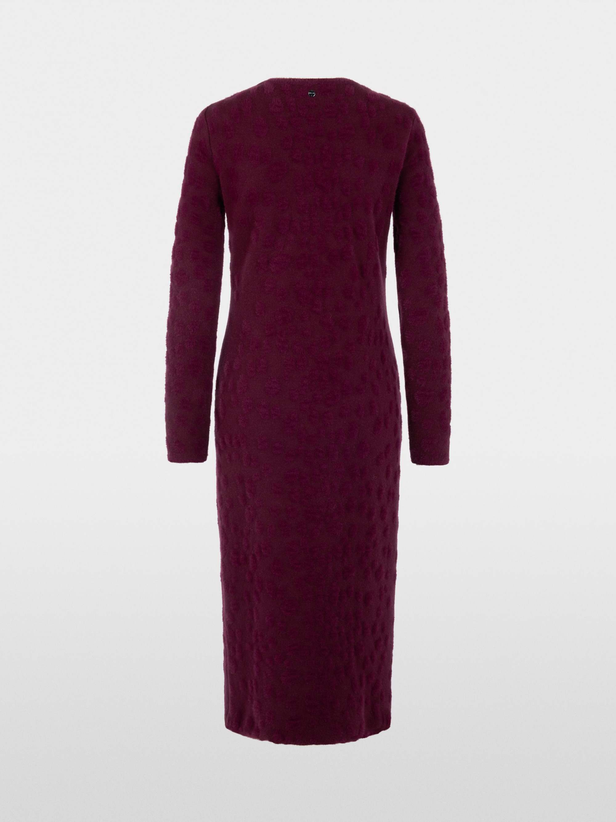 Robe longue à pois, tricotée en Allemagn