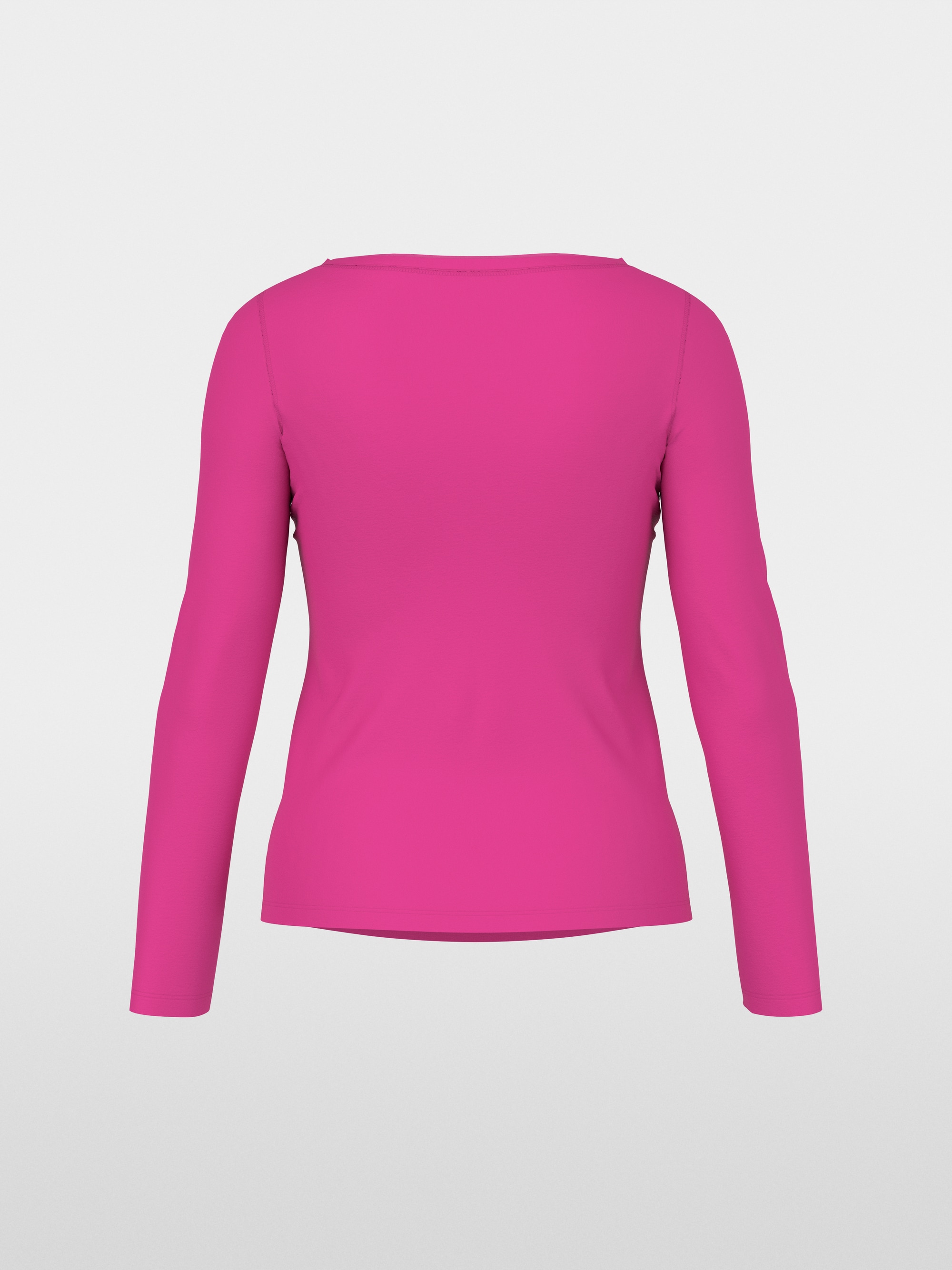 Shirt with silk neck trim