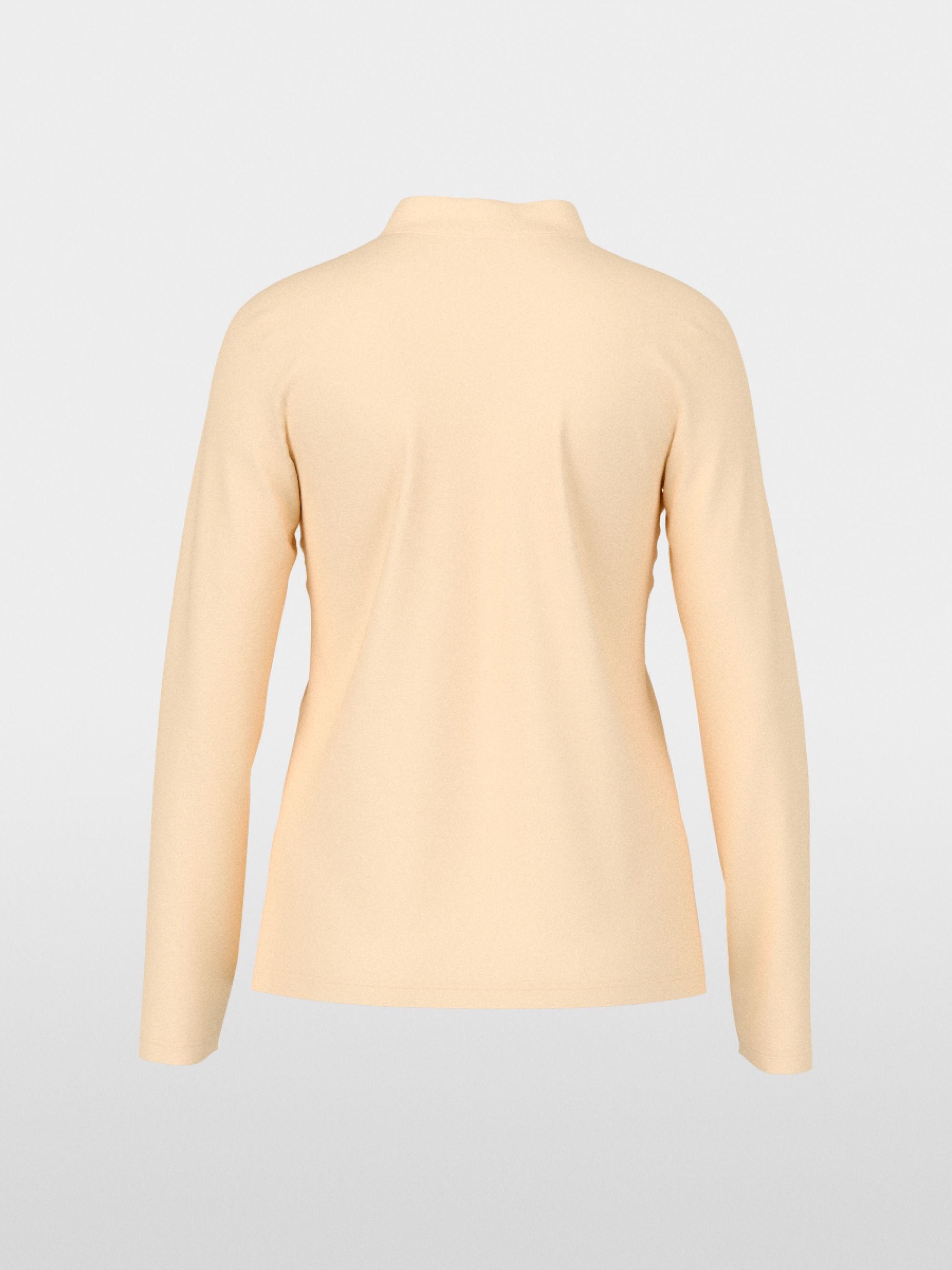 T-shirt à manches longues avec détails en soie