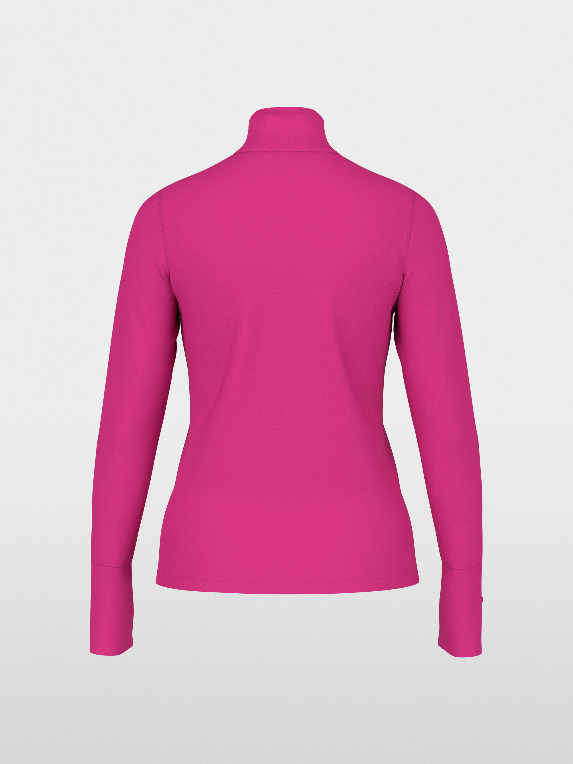 Basic shirt with stand-up collar