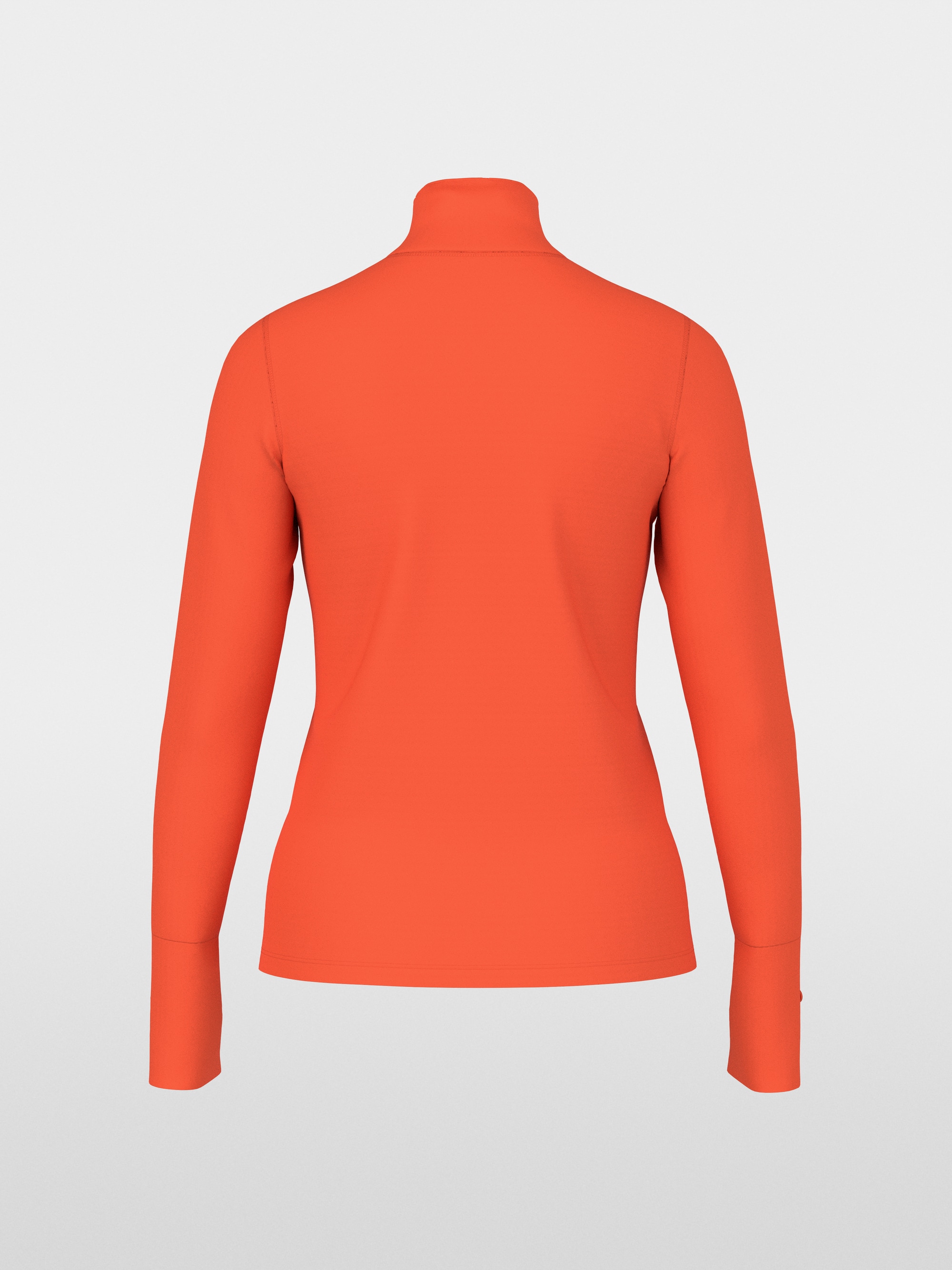 Basic shirt with stand-up collar