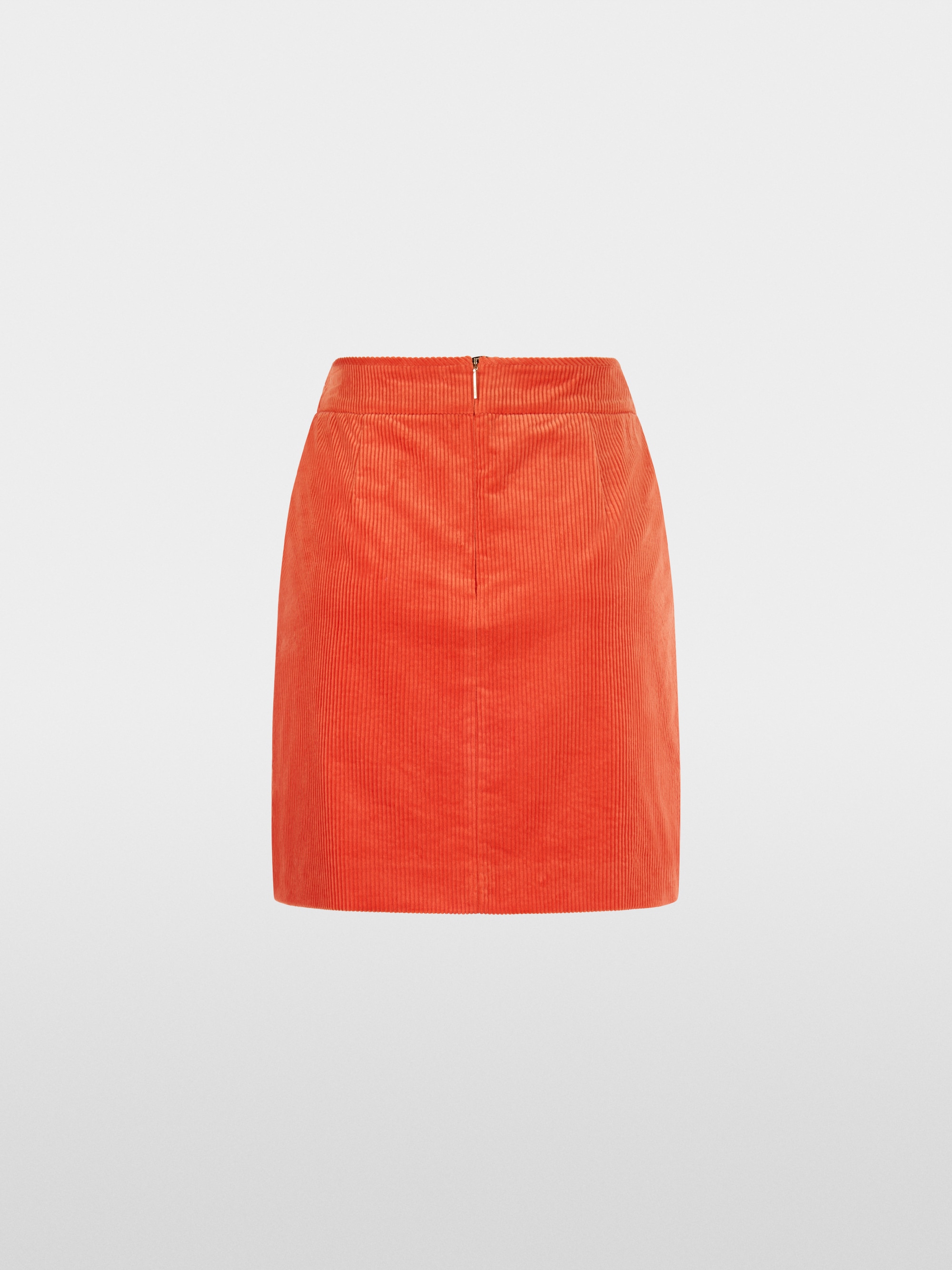 Cotton corduroy mini skirt