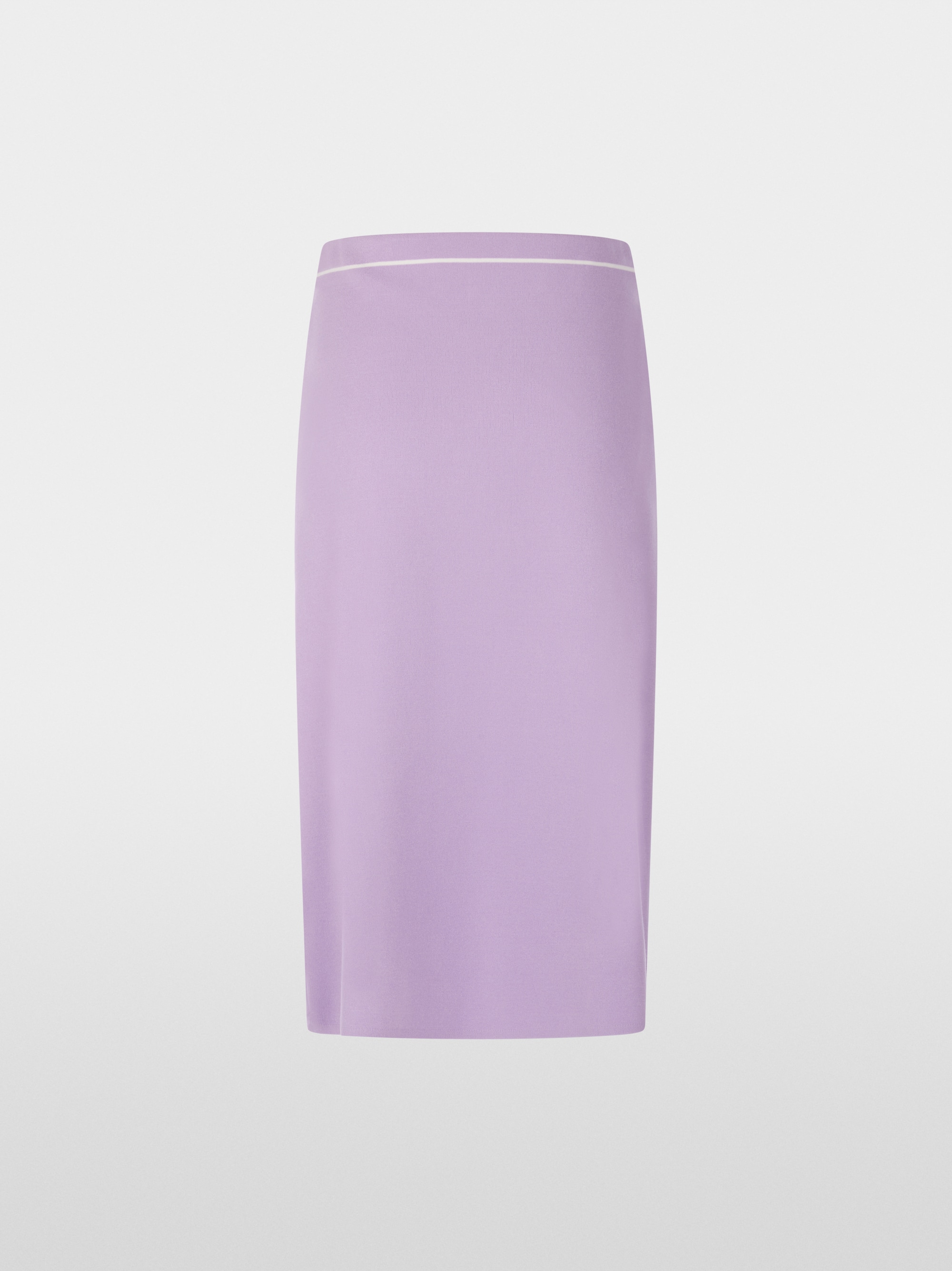 “Knitted in Germany” calf-length skirt