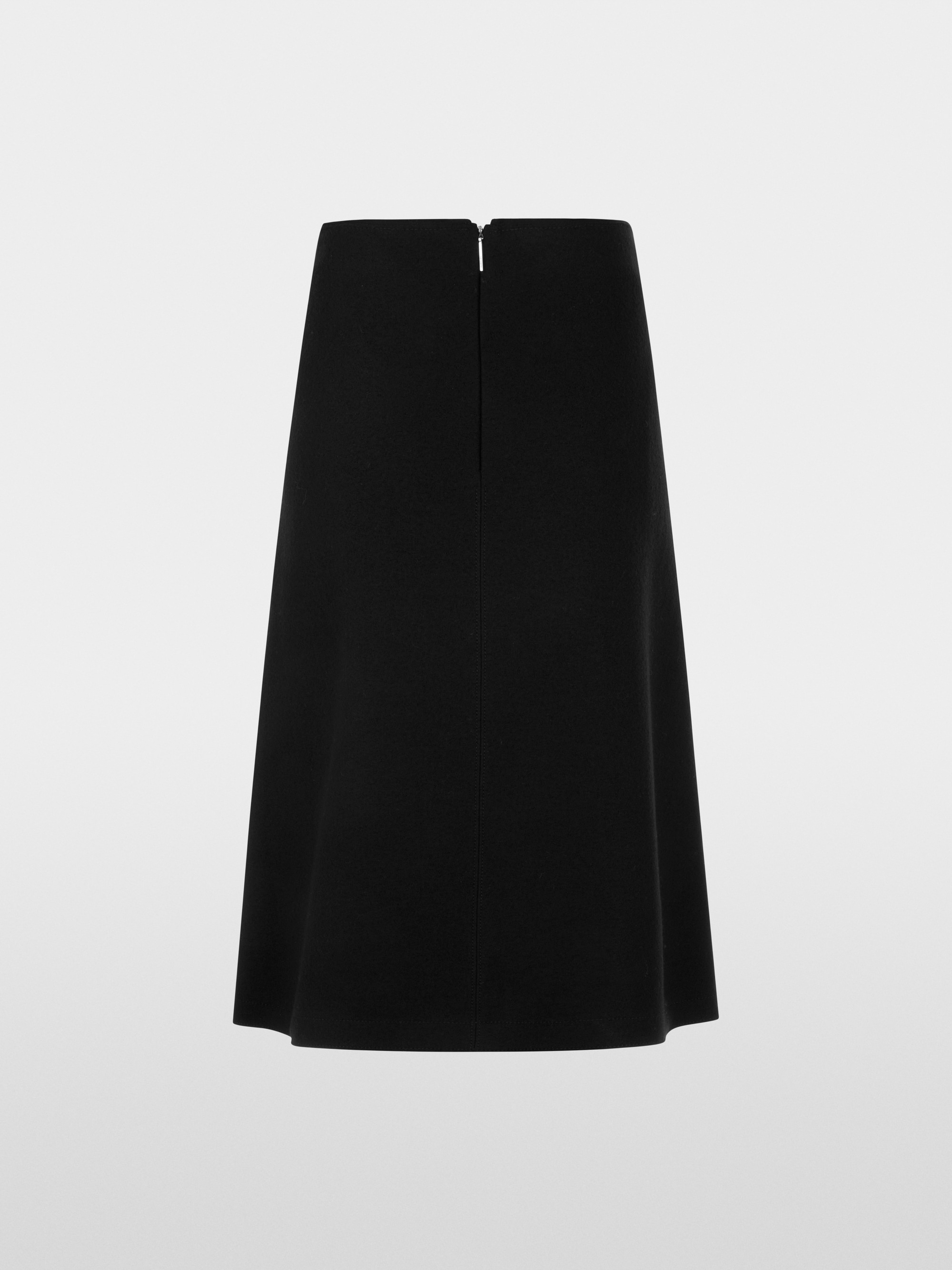 ‘Knitted in Germany’ boiled wool skirt