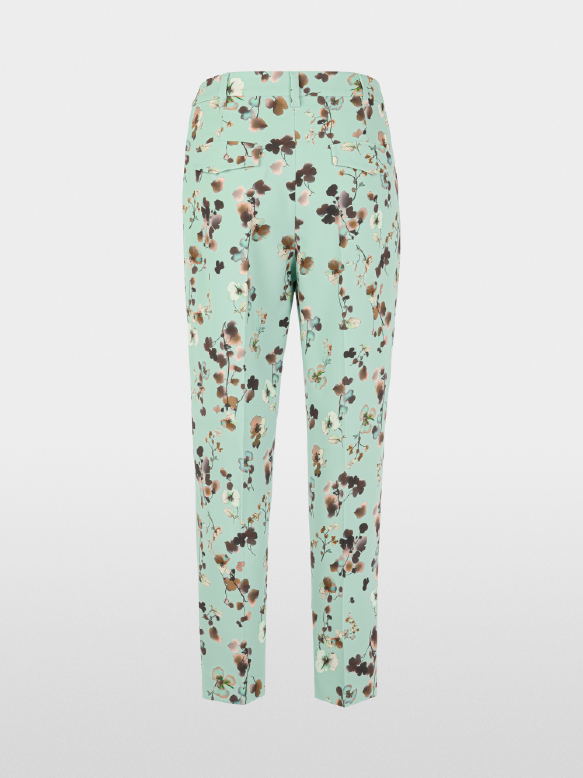 Faqus floral print trousers