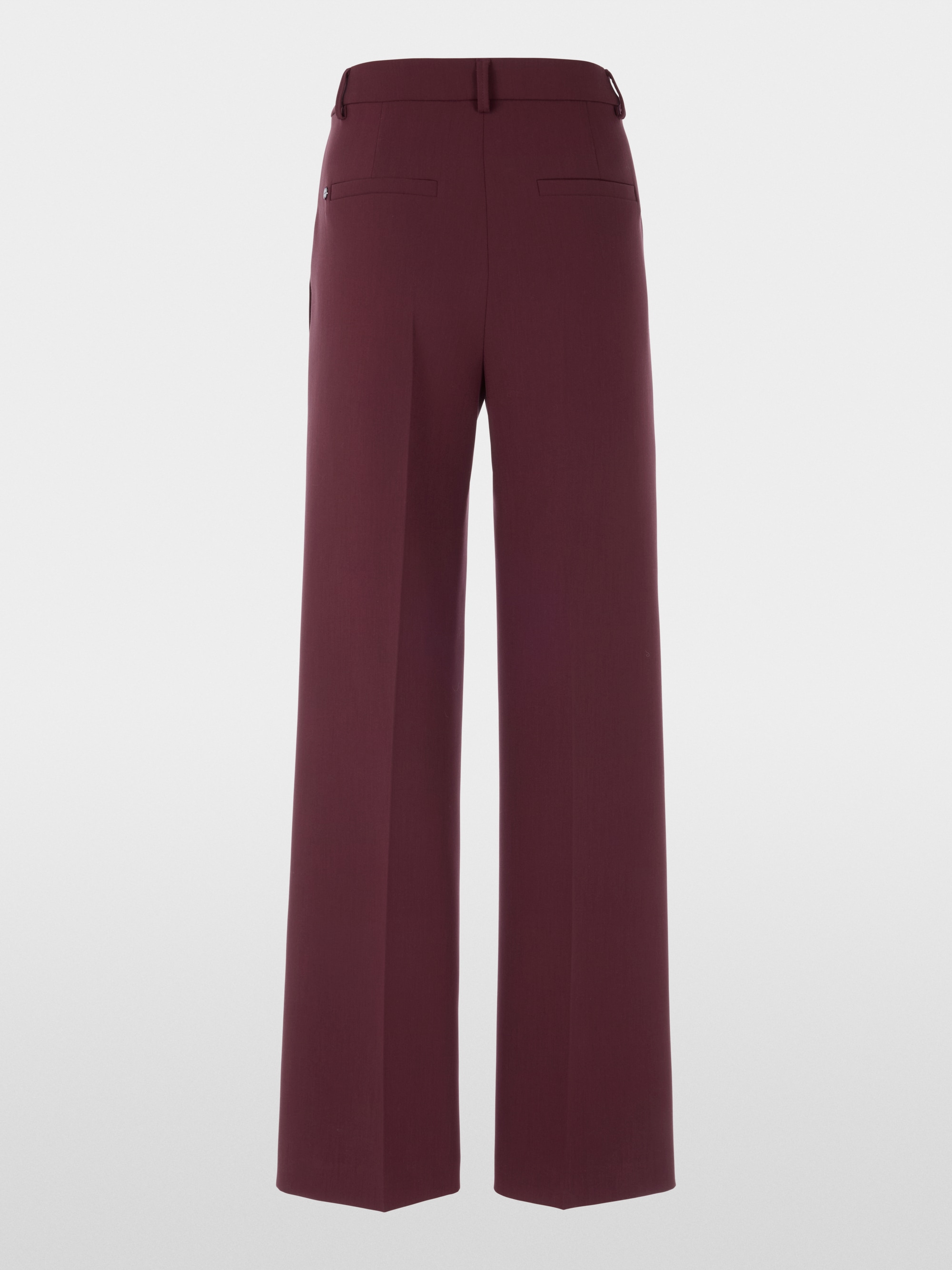 WARRI wide-cut trousers with pleats