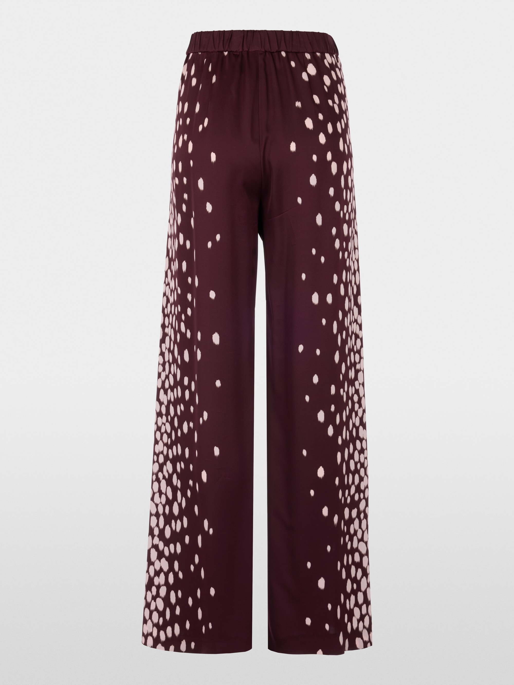 WARRI flowing trousers with polka dots